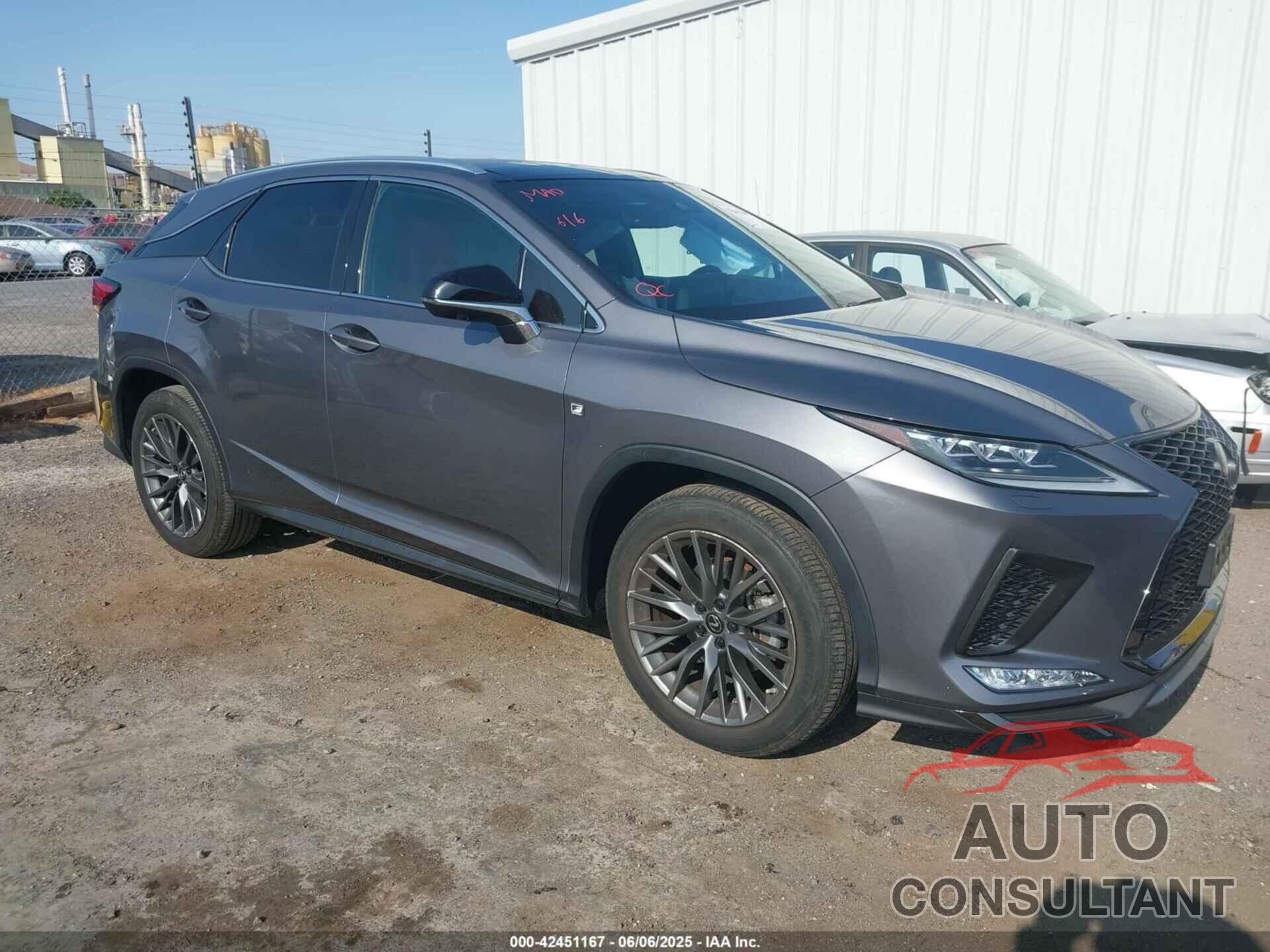 LEXUS RX 350 2022 - 2T2YZMDA5NC311726