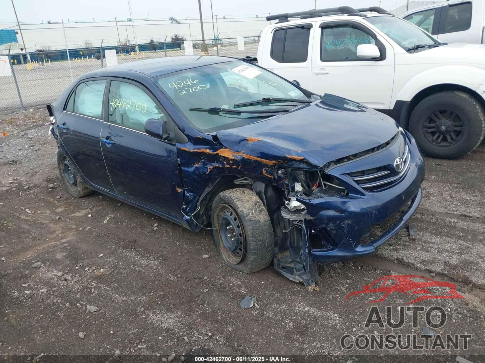TOYOTA COROLLA 2013 - 5YFBU4EE5DP206094