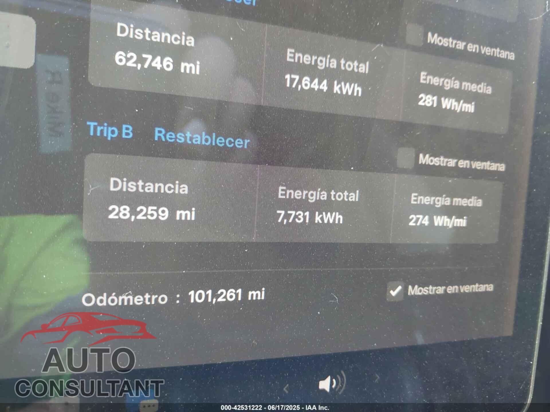 TESLA MODEL 3 2019 - 5YJ3E1EA0KF361870
