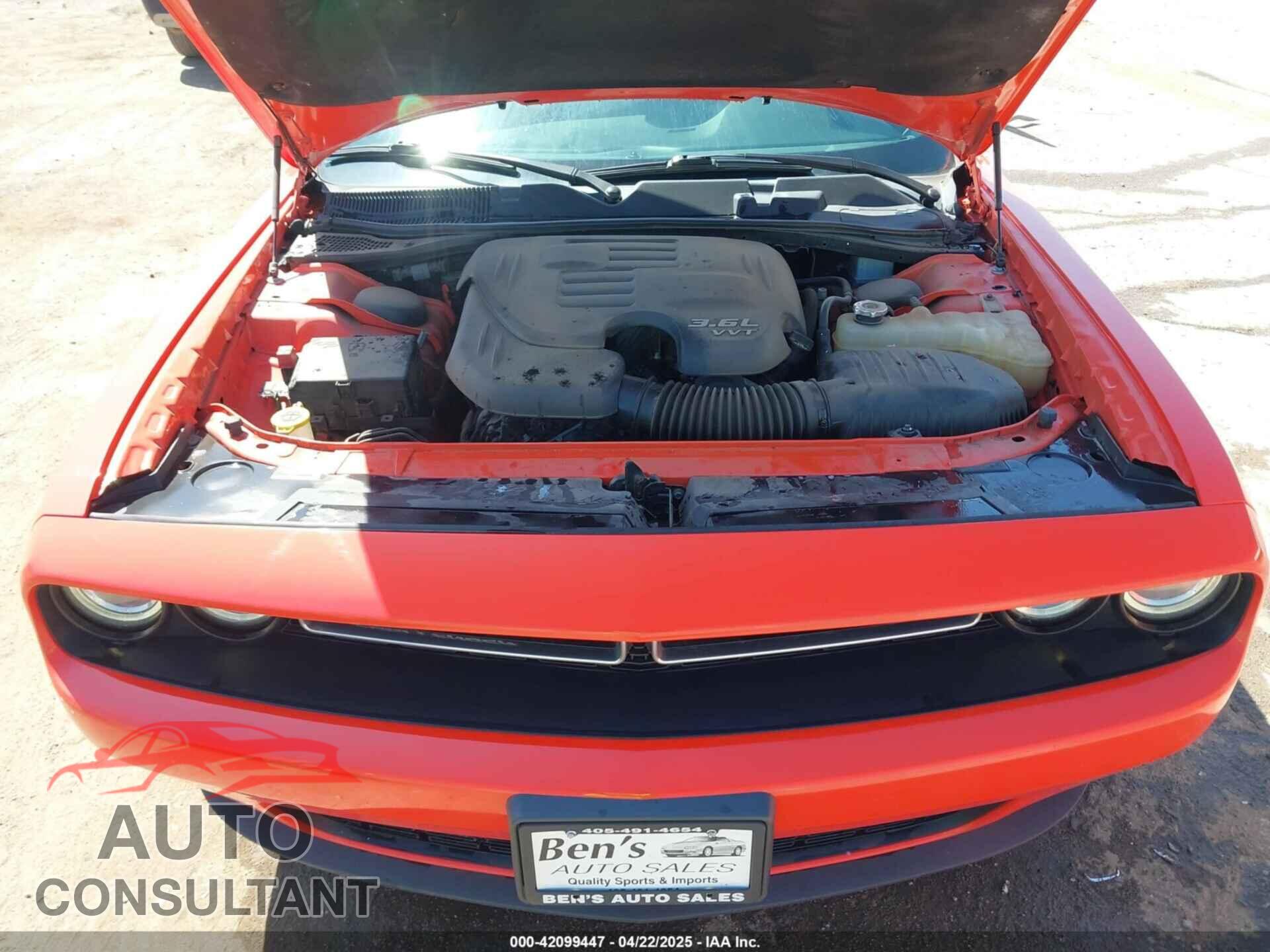 DODGE CHALLENGER 2017 - 2C3CDZAG8HH640163