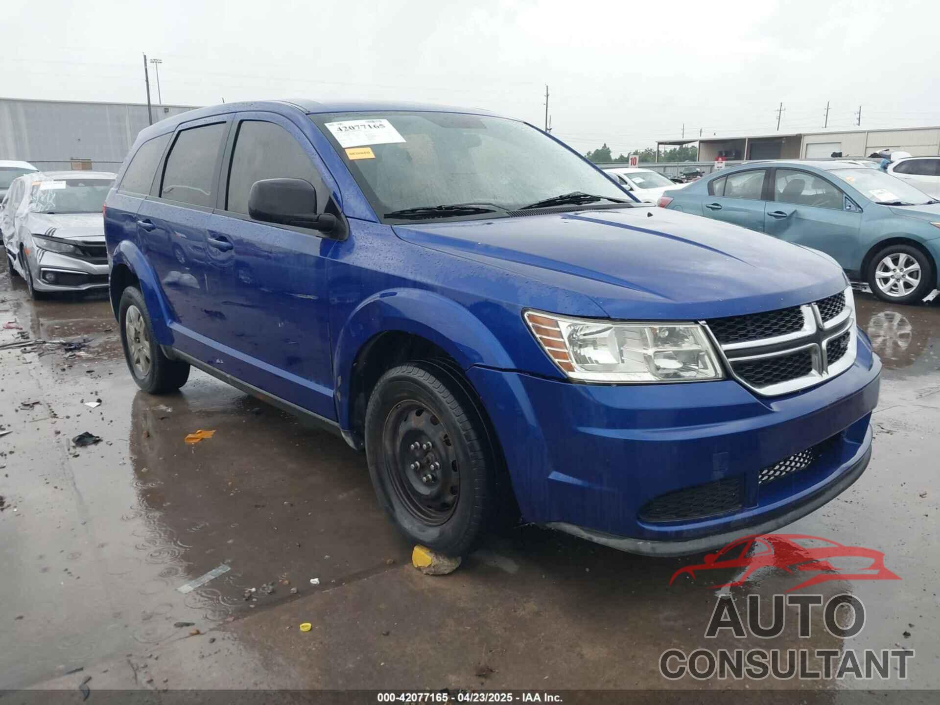 DODGE JOURNEY 2012 - 3C4PDCAB5CT278744
