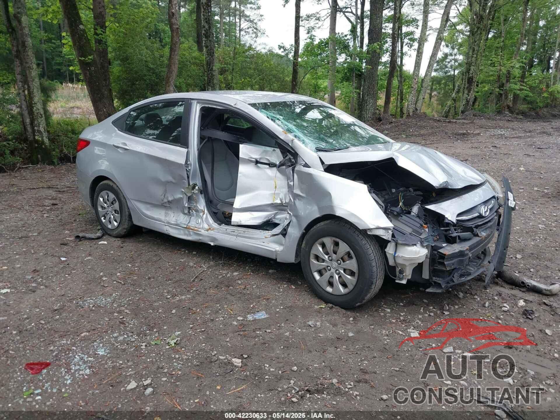 HYUNDAI ACCENT 2017 - KMHCT4AE8HU296827