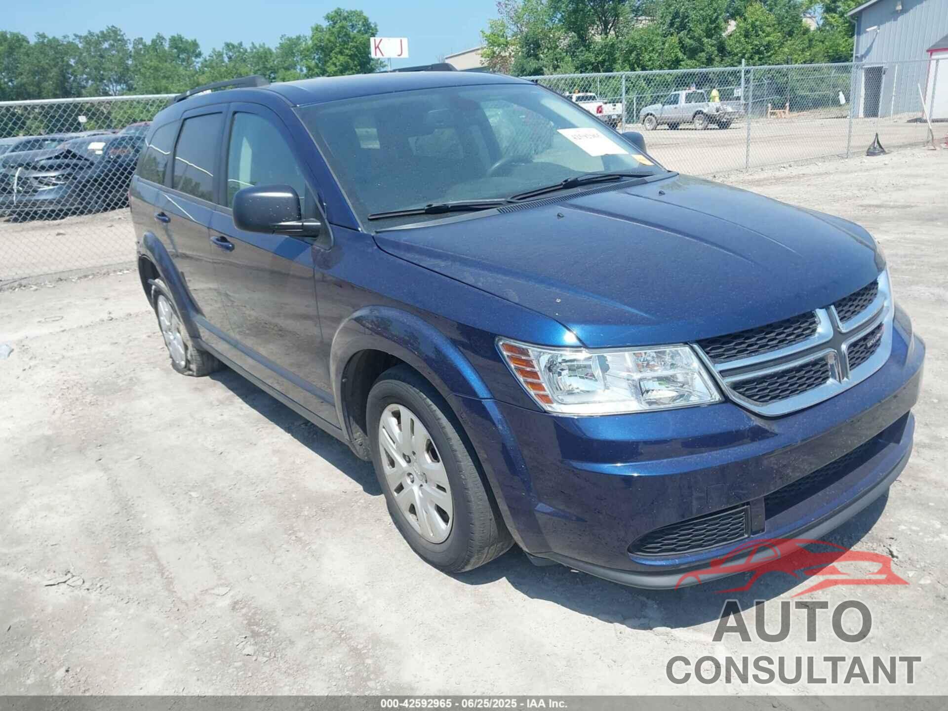 DODGE JOURNEY 2018 - 3C4PDCAB6JT521300