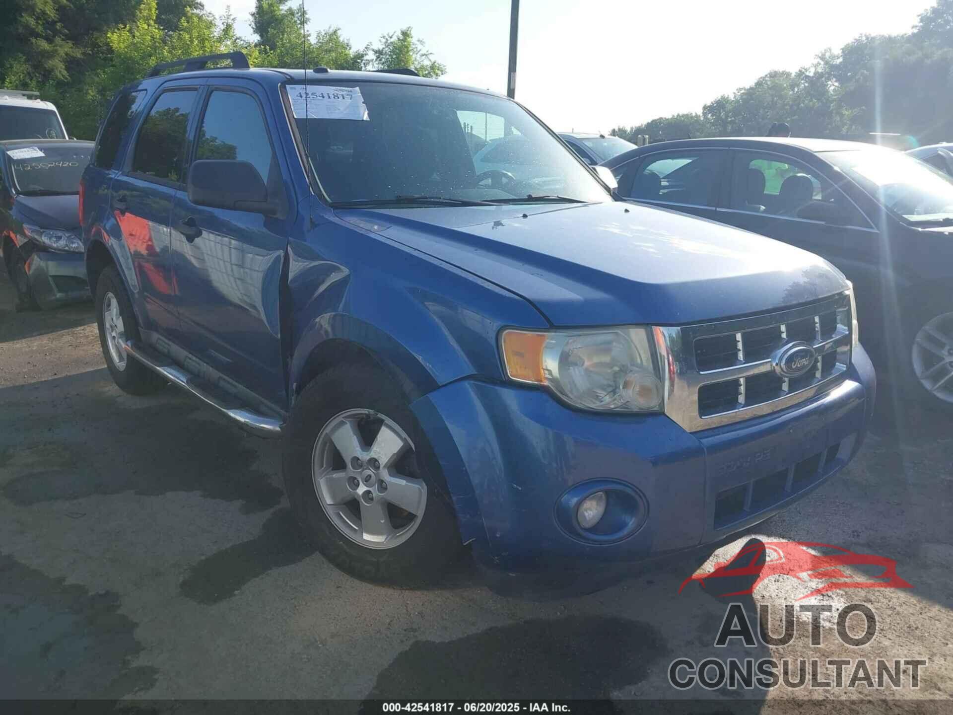FORD ESCAPE 2010 - 1FMCU9DG7AKB52453