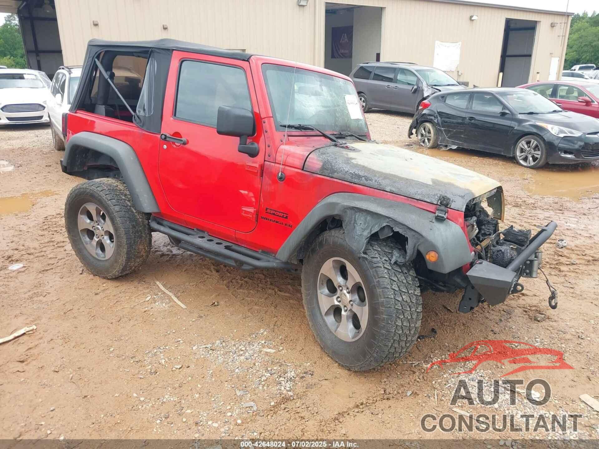 JEEP WRANGLER 2014 - 1C4AJWAGXEL107854