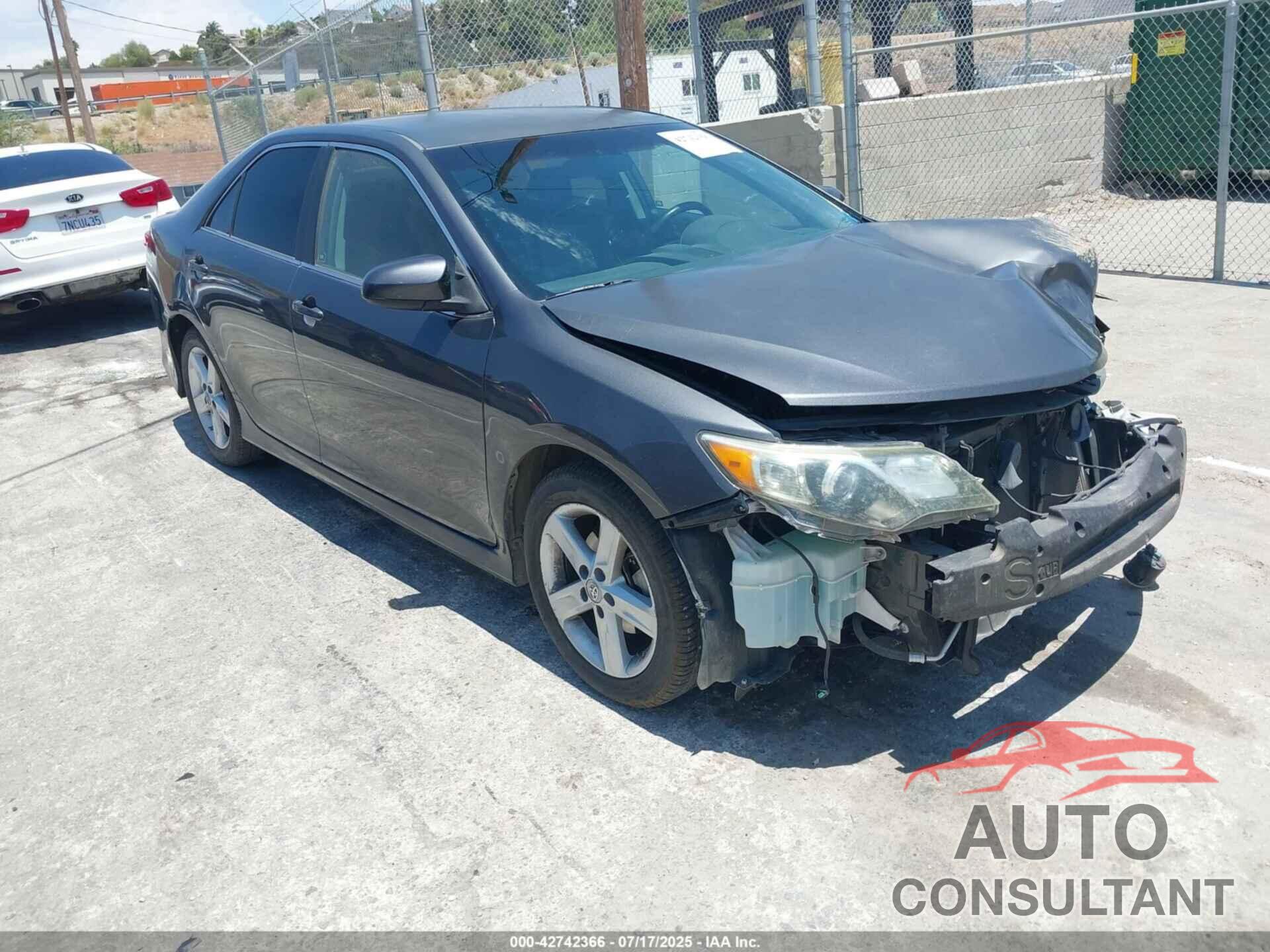 TOYOTA CAMRY 2012 - 4T1BF1FK1CU070623