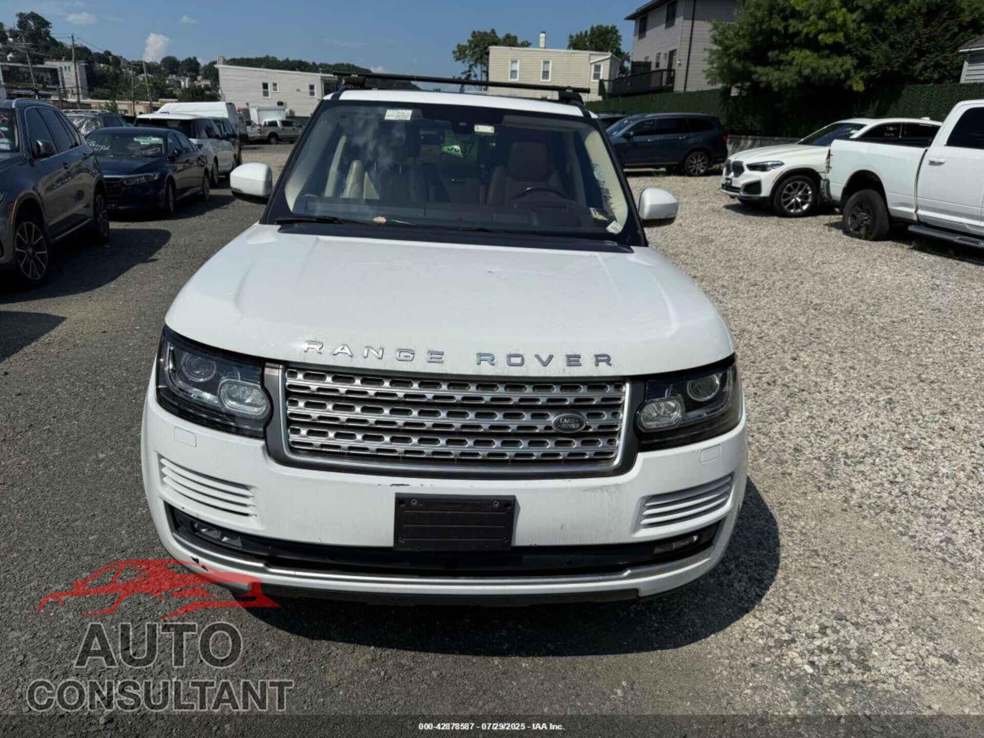 LAND ROVER RANGE ROVER 2016 - SALGS2PFXGA318770