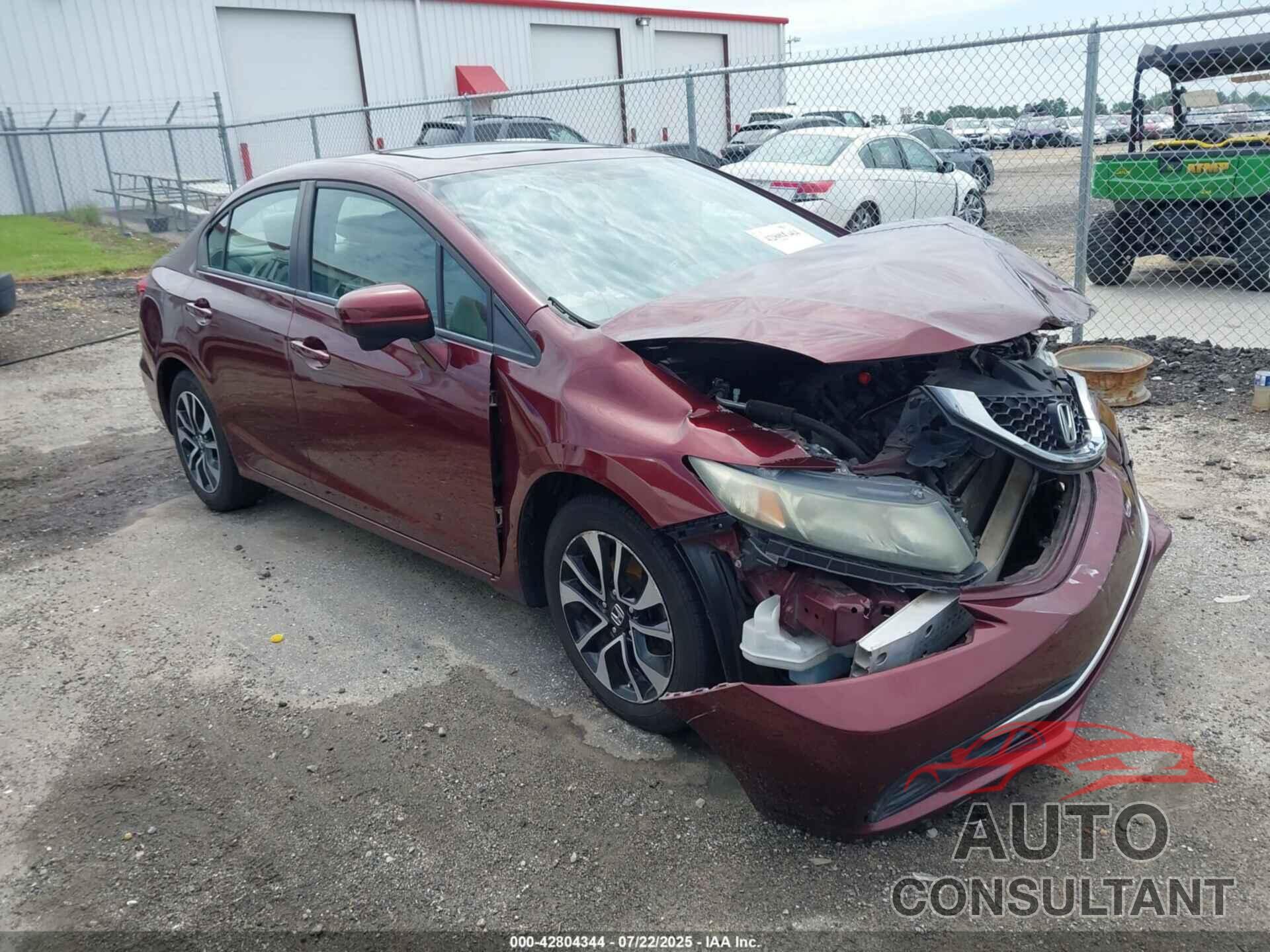 HONDA CIVIC 2015 - 2HGFB2F85FH553178