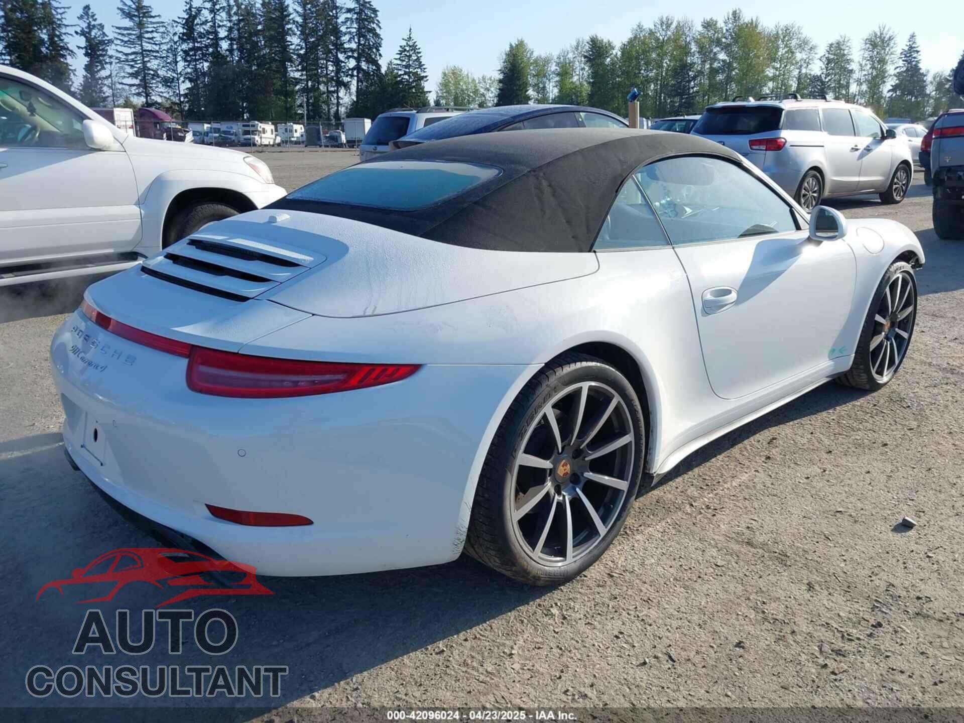PORSCHE 911 2013 - WP0CA2A90DS141275