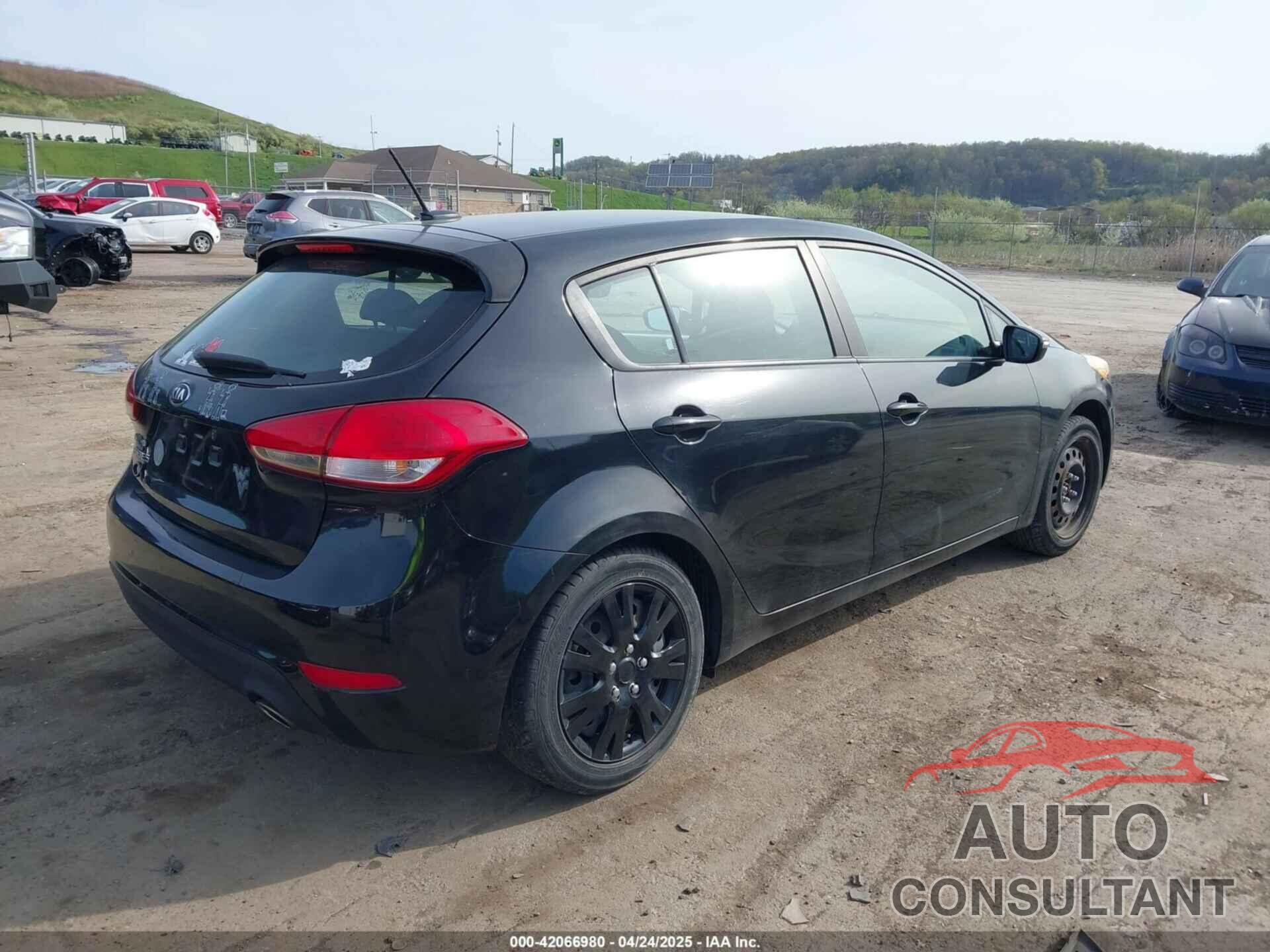 KIA FORTE 2016 - KNAFK5A88G5585328