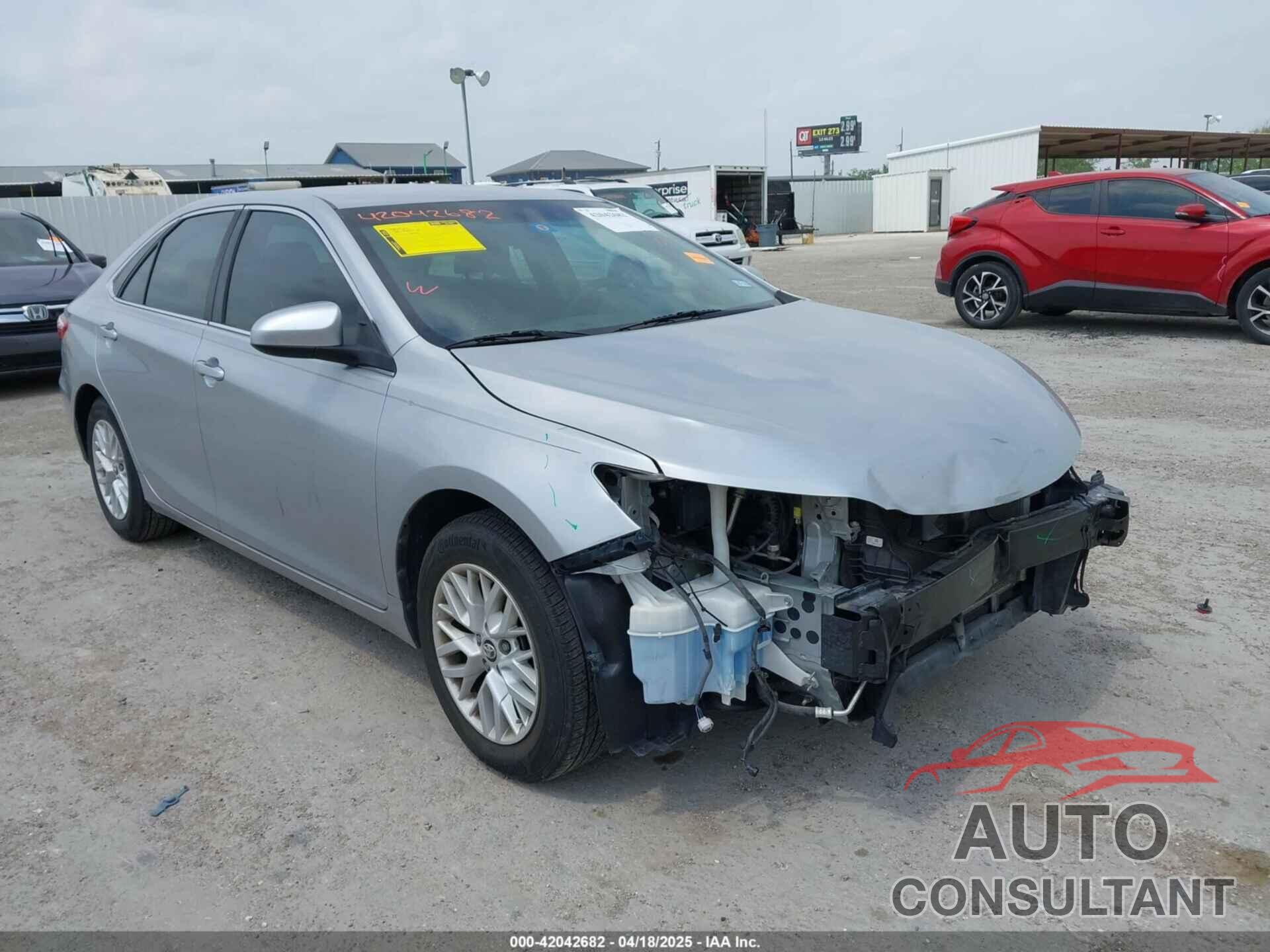 TOYOTA CAMRY 2016 - 4T4BF1FK1GR539303