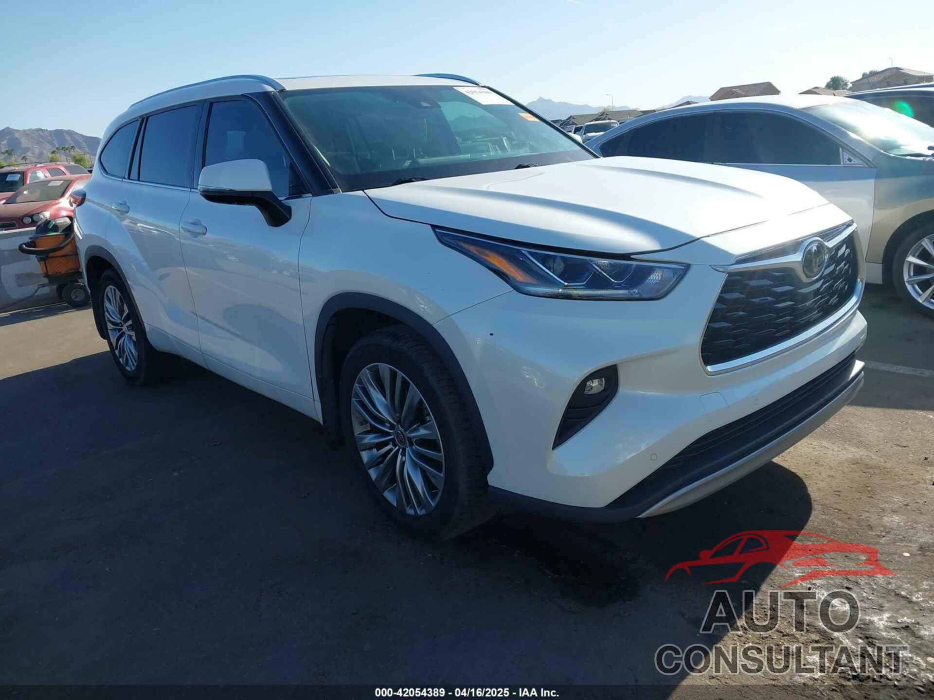 TOYOTA HIGHLANDER 2021 - 5TDFZRBH2MS065314