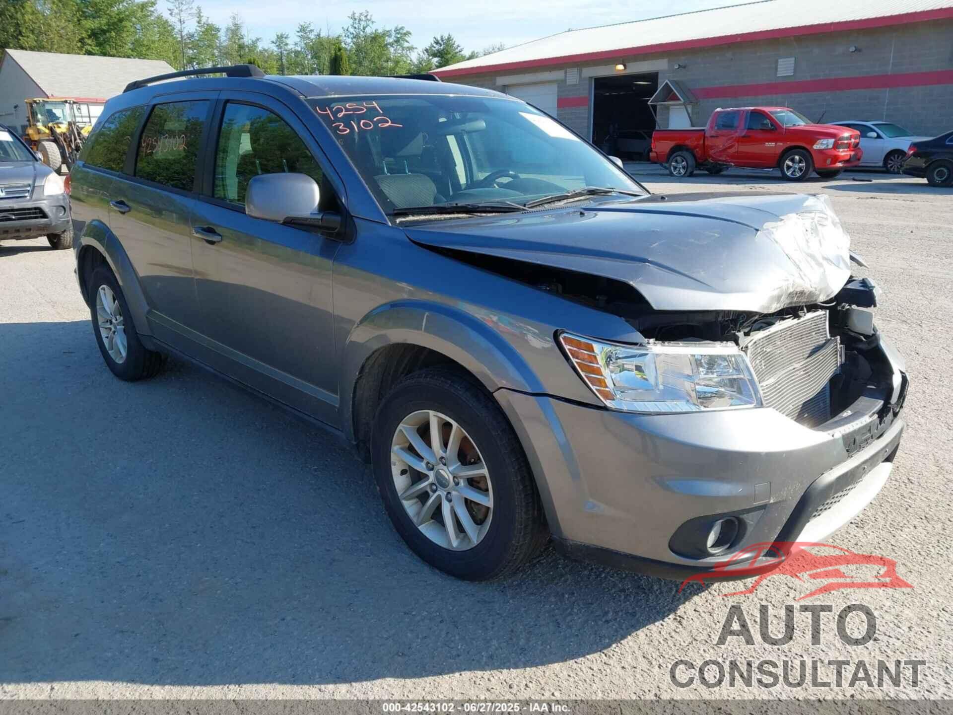 DODGE JOURNEY 2013 - 3C4PDDBGXDT607052