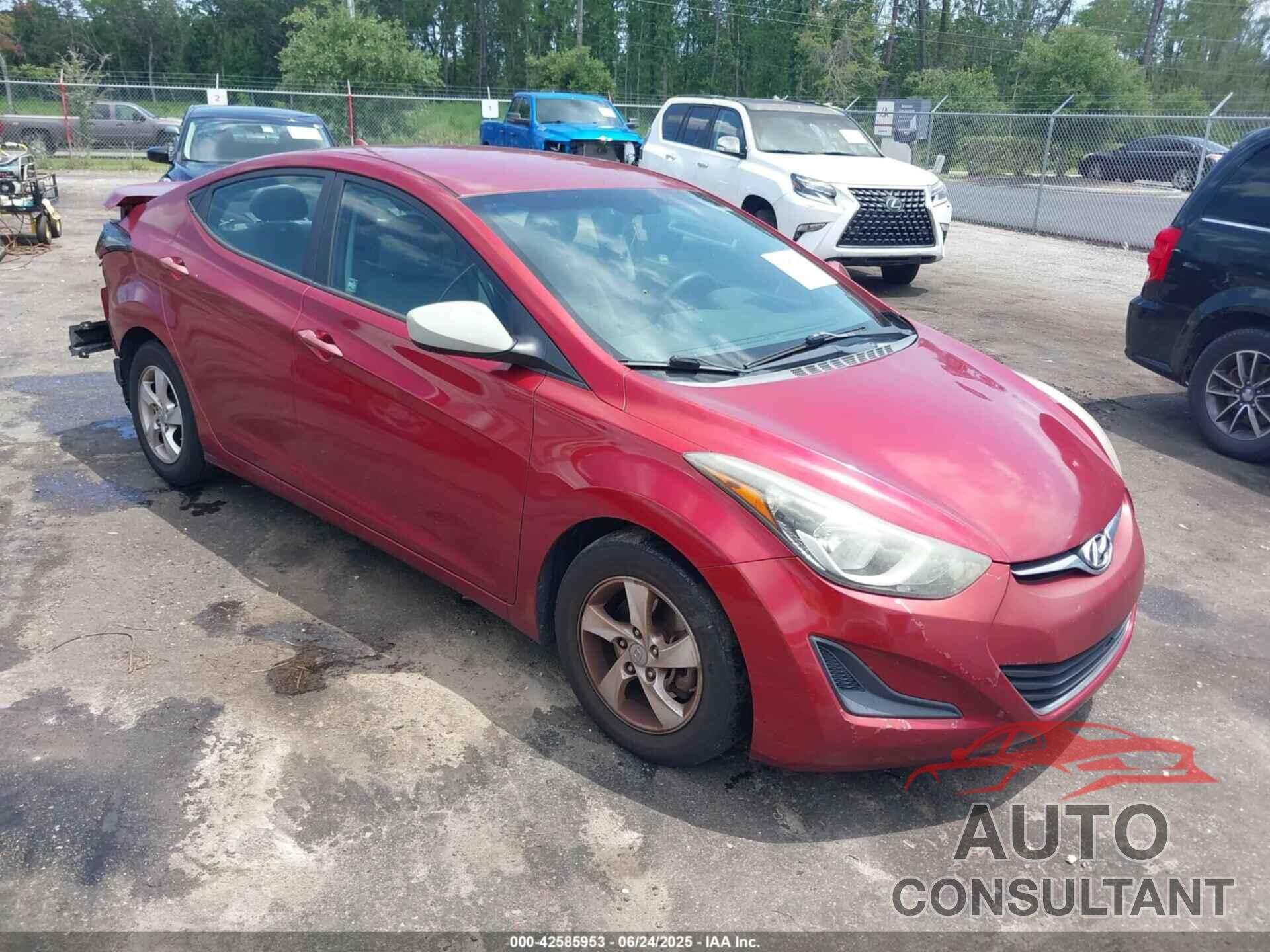 HYUNDAI ELANTRA 2015 - 5NPDH4AE8FH578337