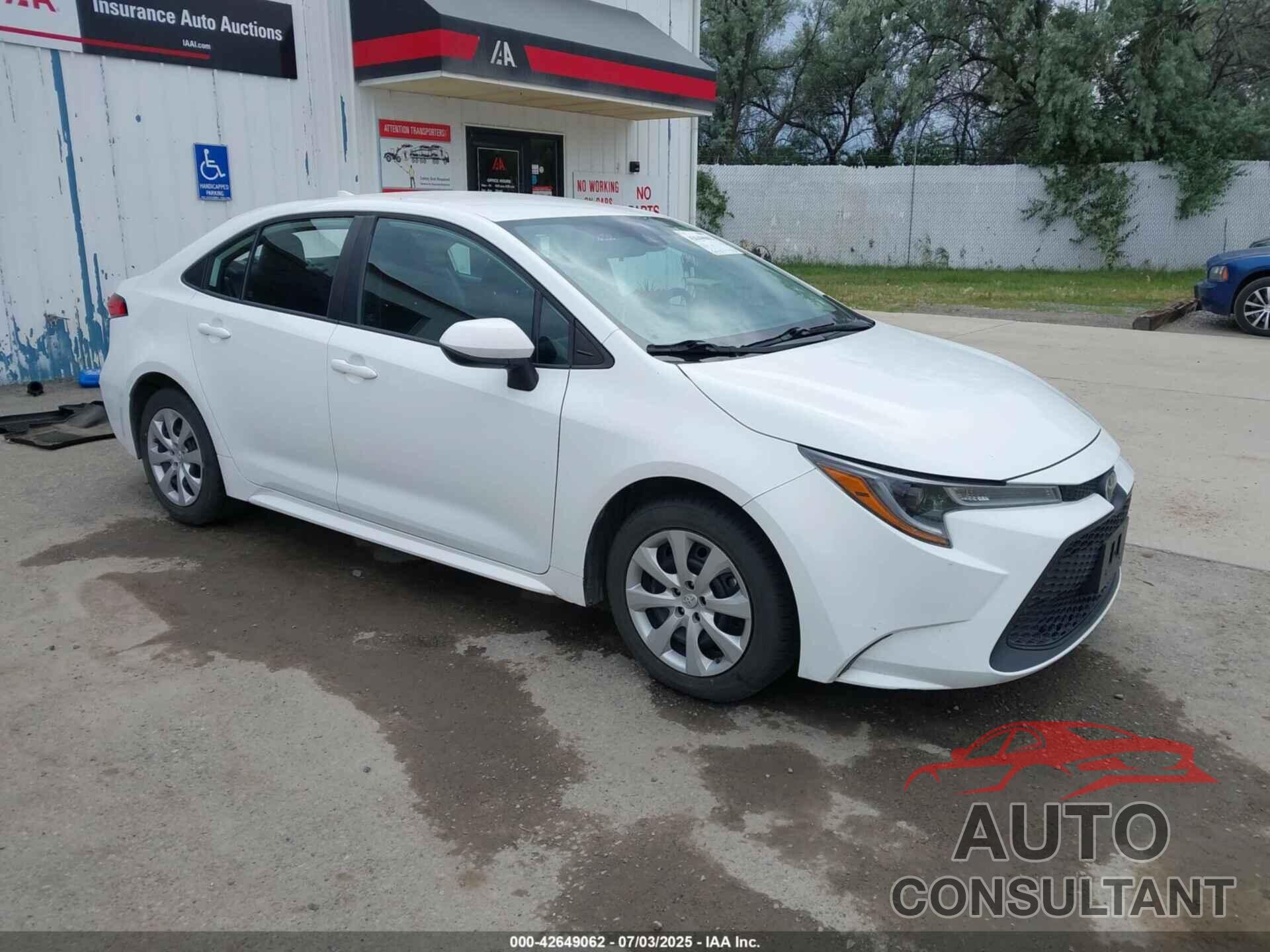 TOYOTA COROLLA 2020 - 5YFEPRAE9LP115416