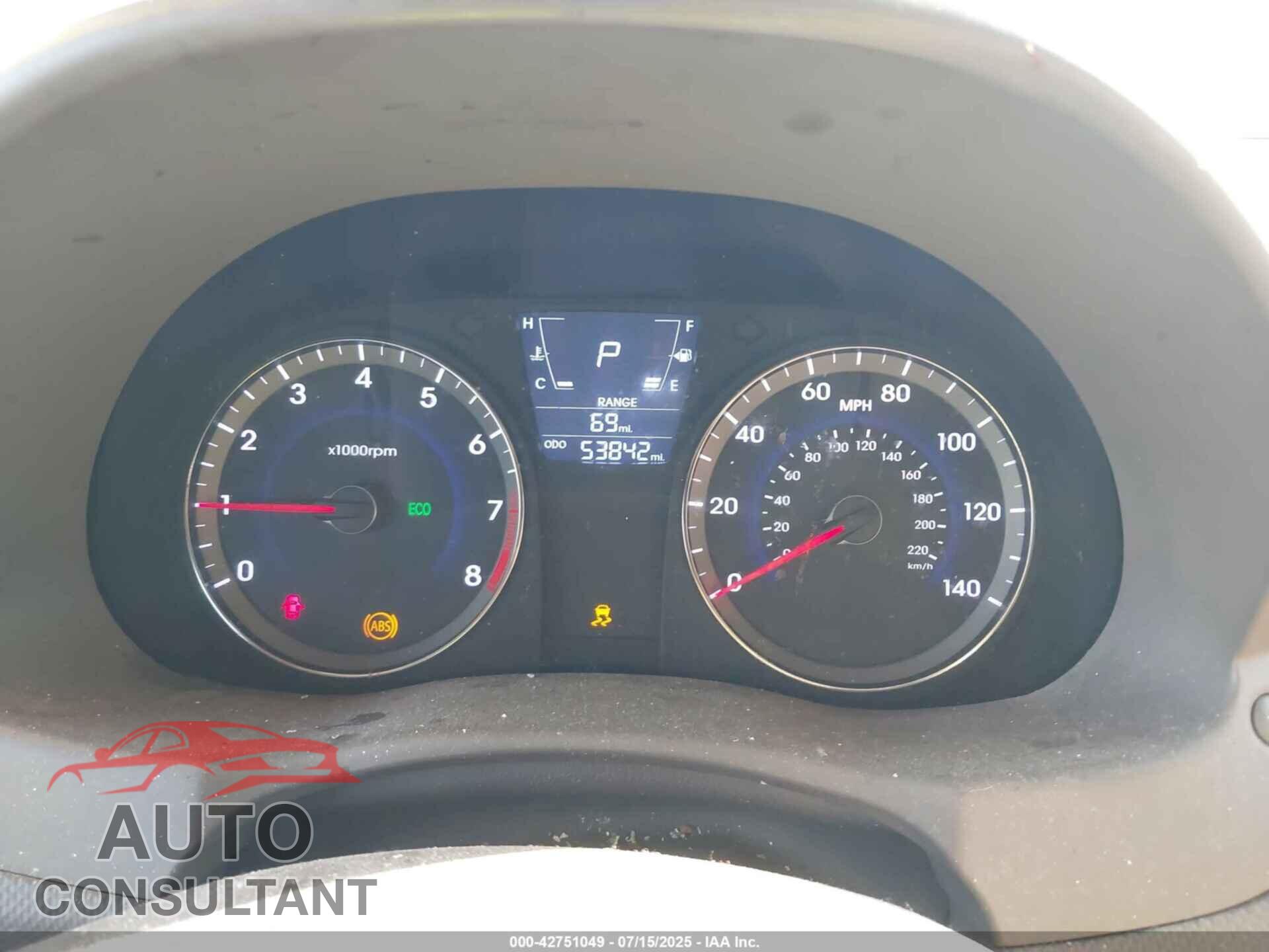 HYUNDAI ACCENT 2013 - KMHCU4AE1DU340206