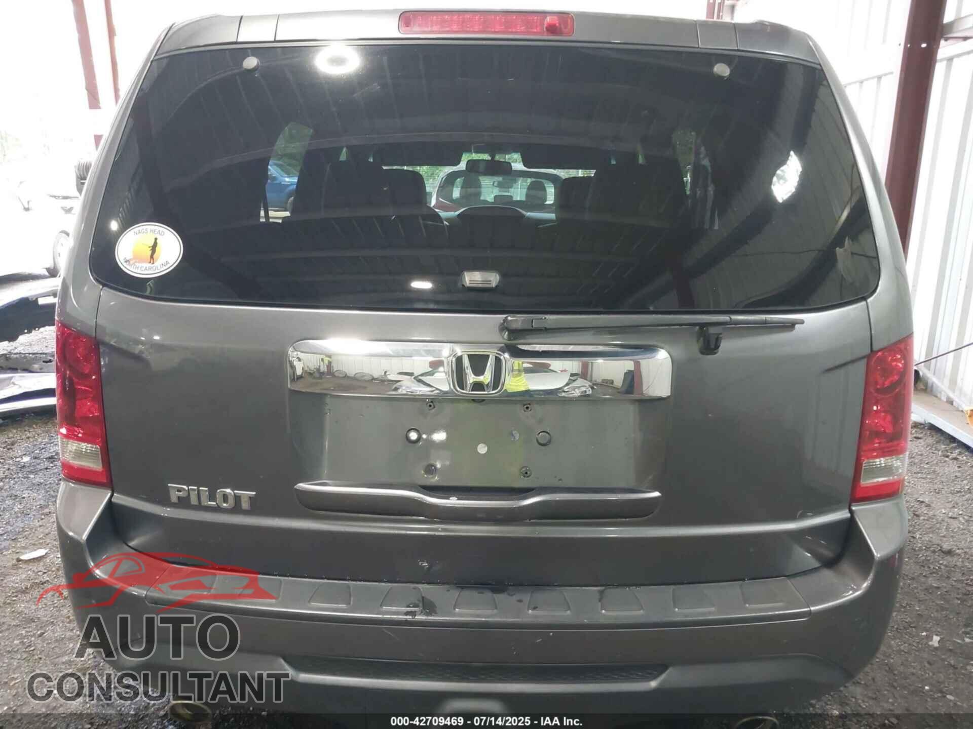 HONDA PILOT 2015 - 5FNYF3H78FB015277