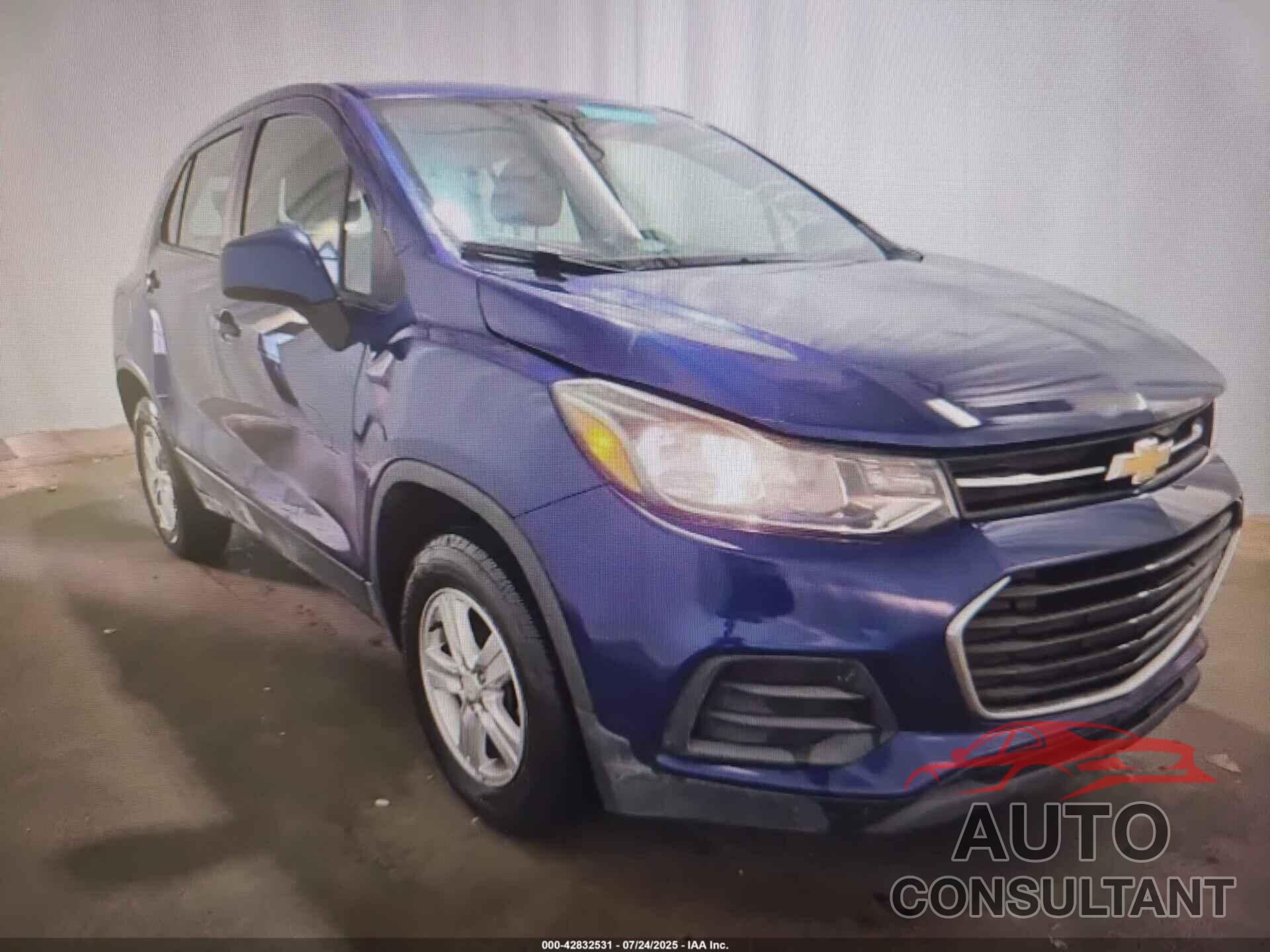 CHEVROLET TRAX 2017 - 3GNCJNSB2HL178407