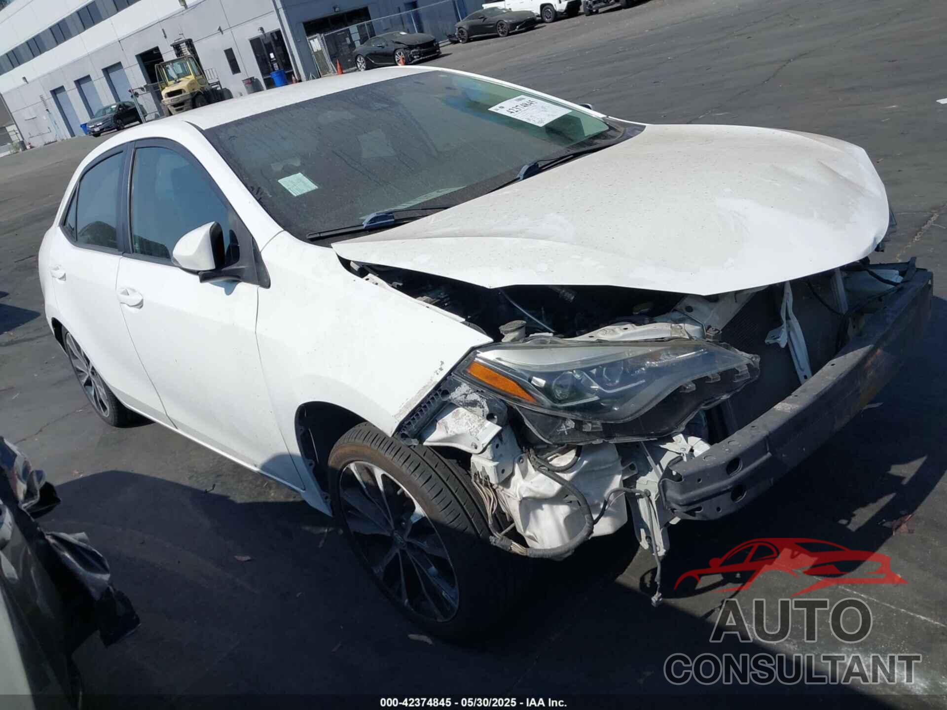 TOYOTA COROLLA 2017 - 5YFBURHE1HP672538