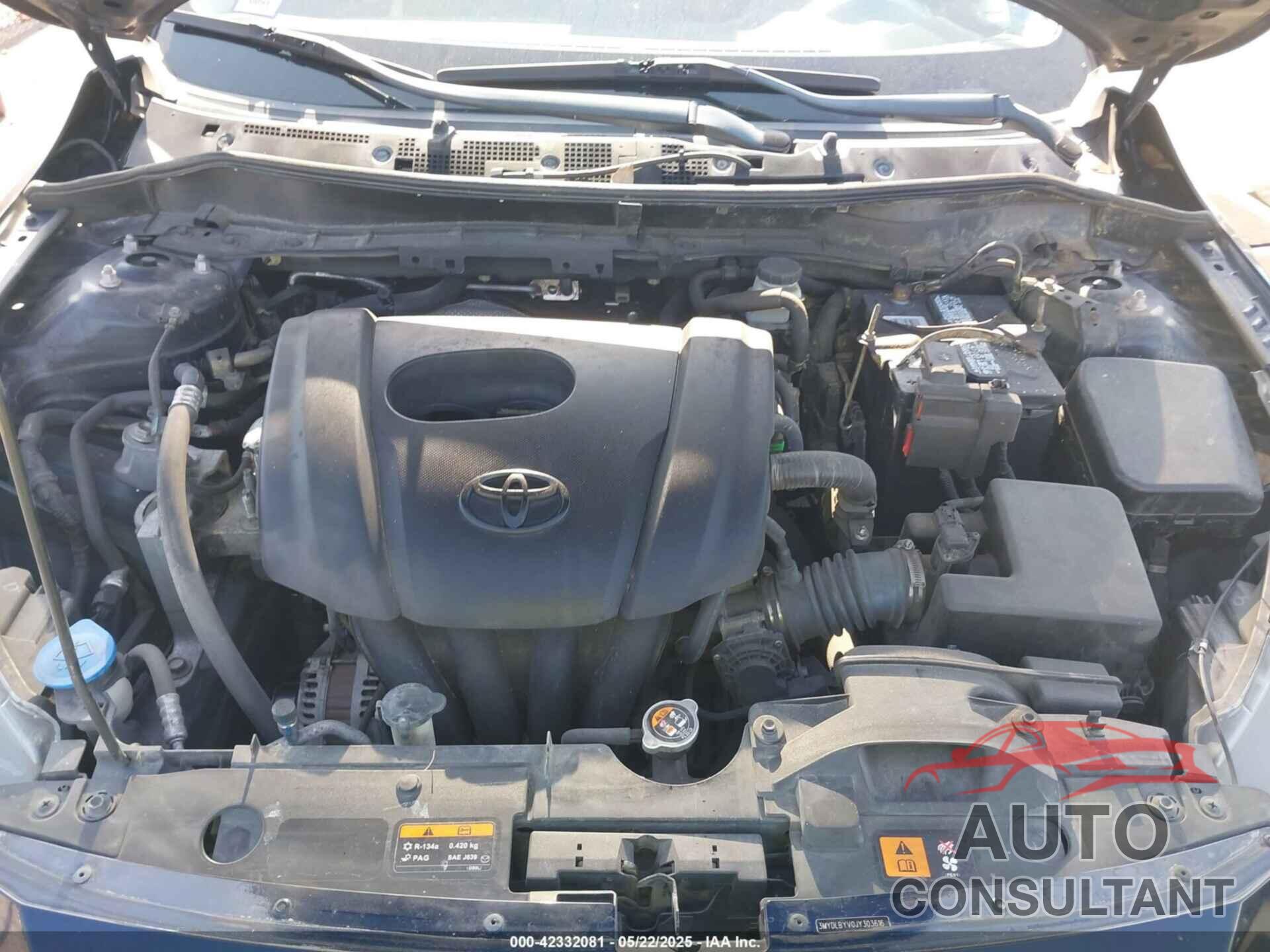 TOYOTA YARIS IA 2018 - 3MYDLBYV0JY303616