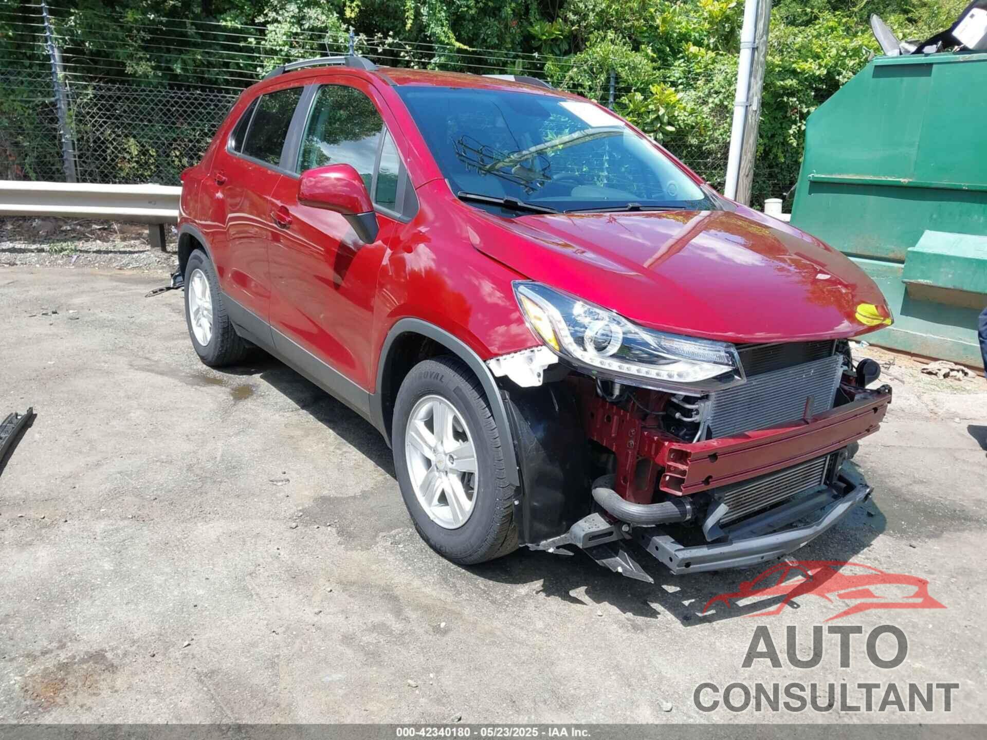 CHEVROLET TRAX 2021 - KL7CJLSB9MB329555