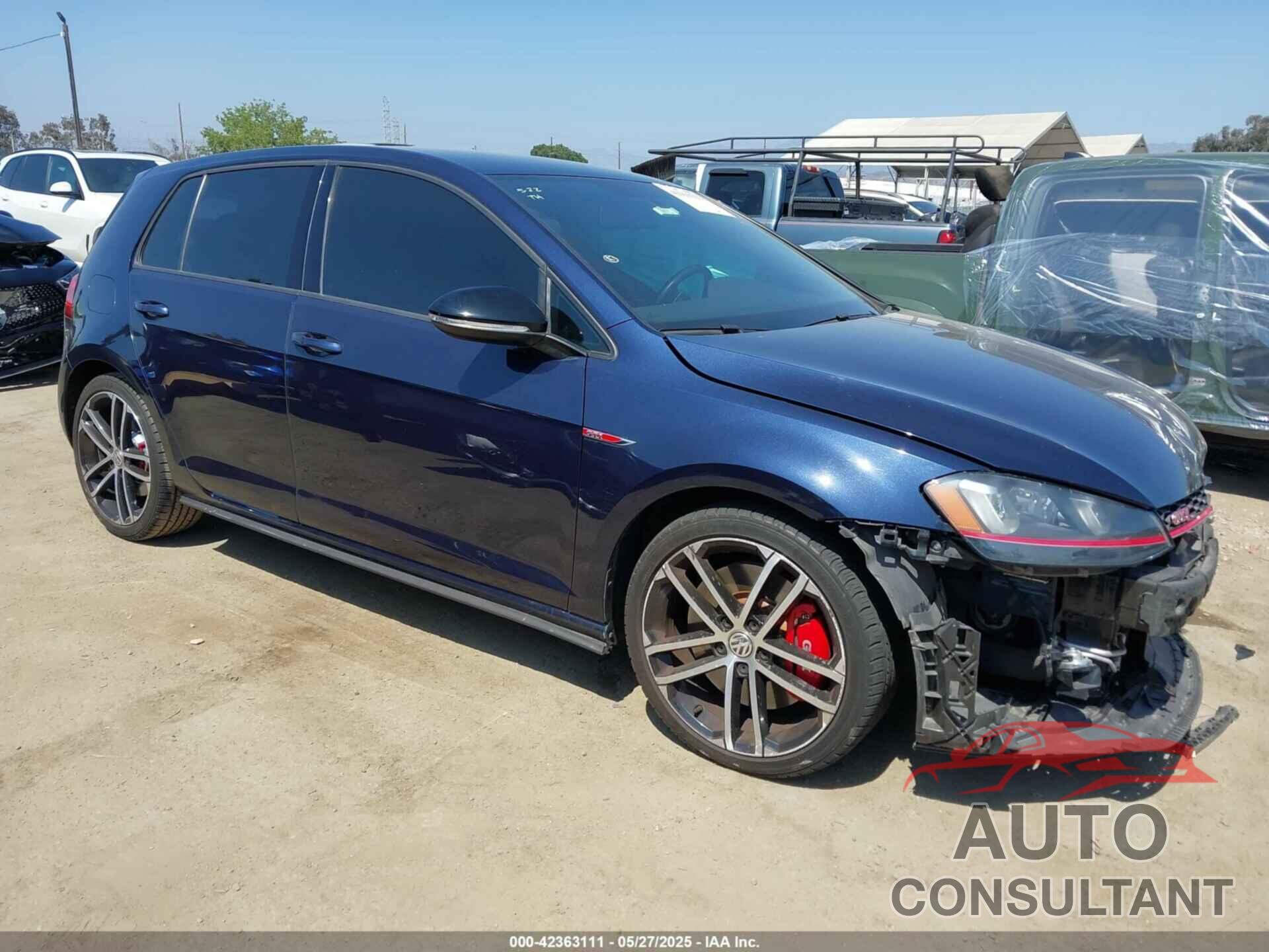 VOLKSWAGEN GOLF GTI 2017 - 3VW447AU8HM043233
