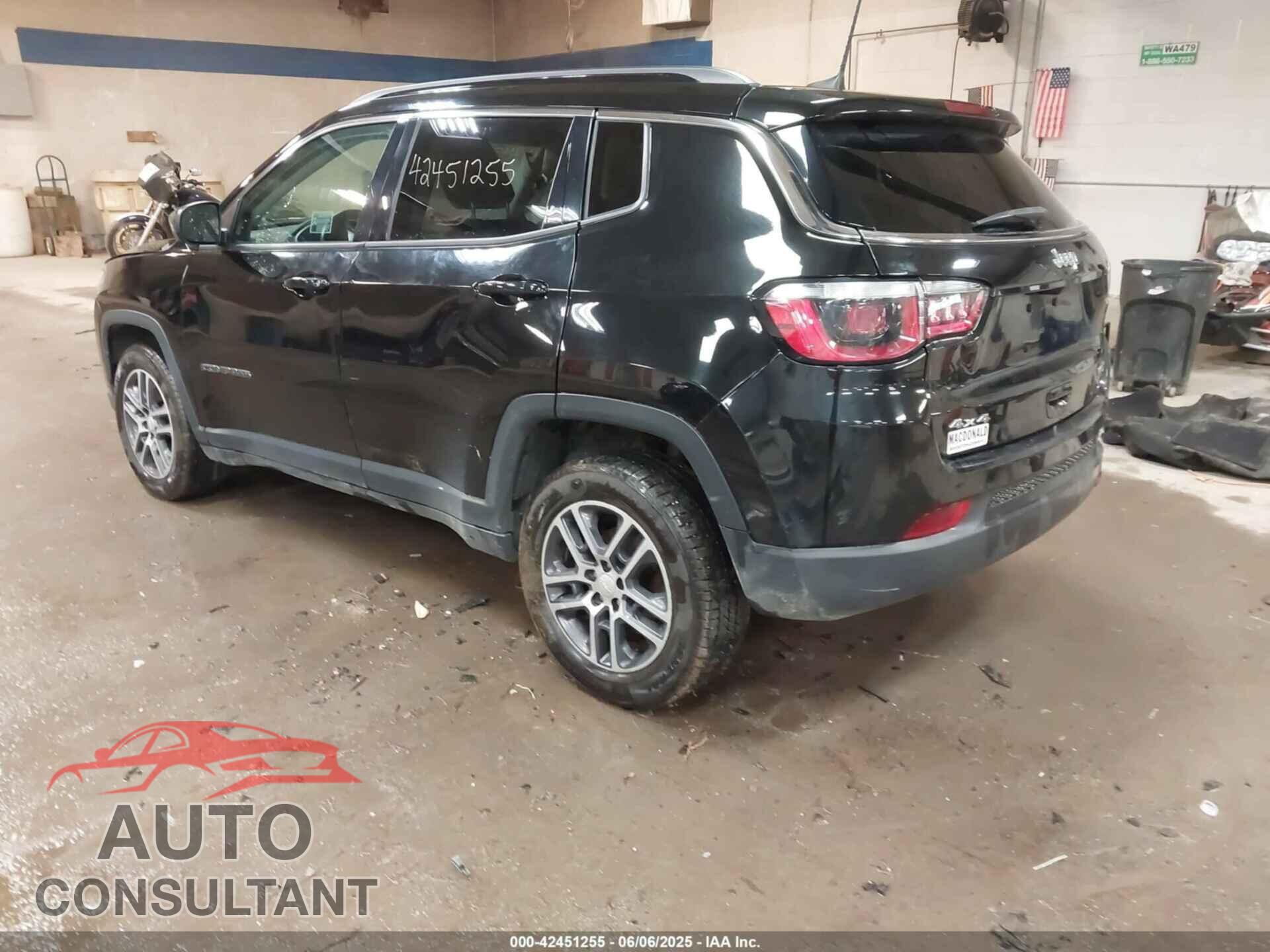 JEEP NEW COMPASS 2017 - 3C4NJDBB9HT607330
