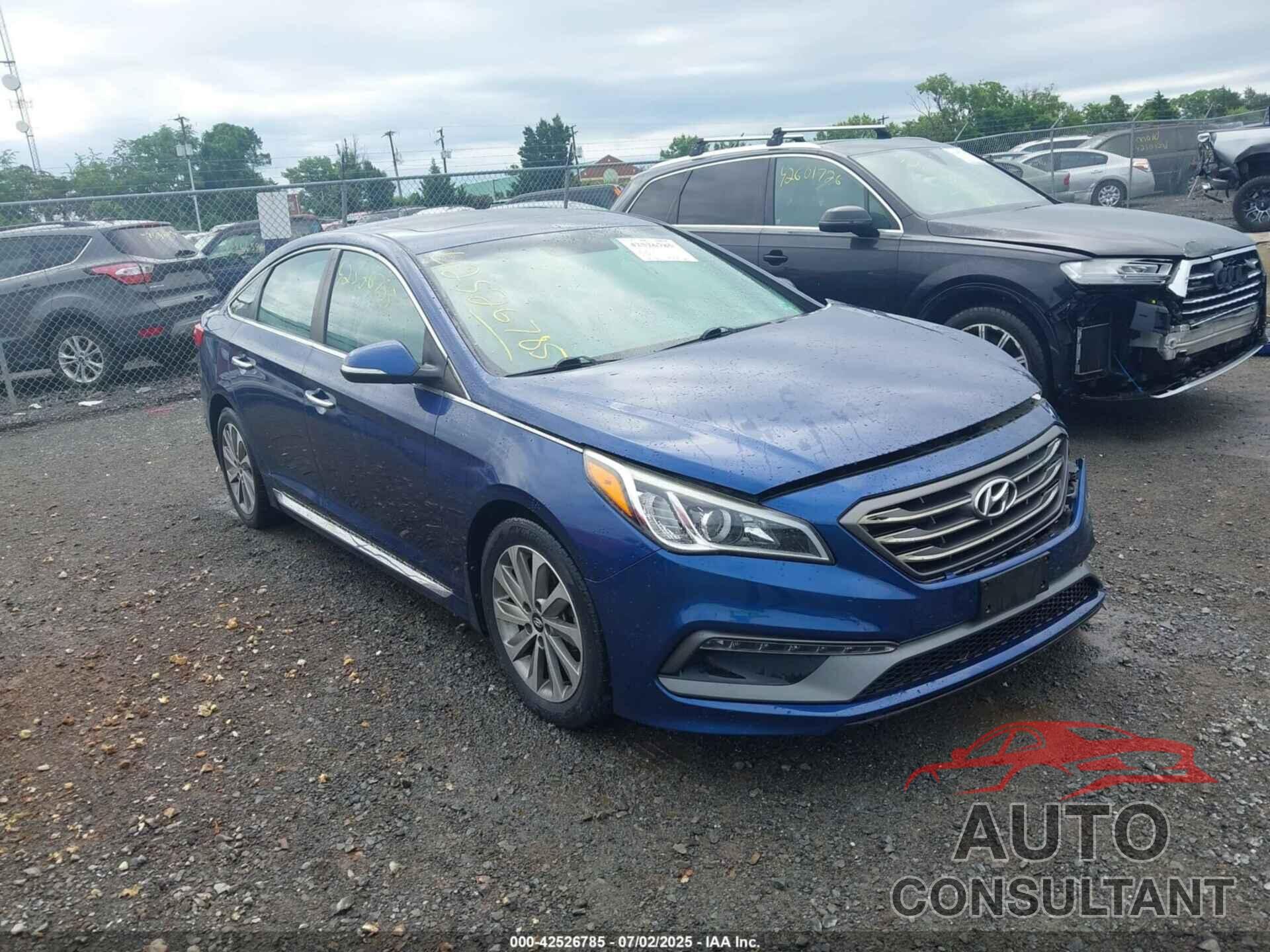 HYUNDAI SONATA 2017 - 5NPE34AF3HH446195