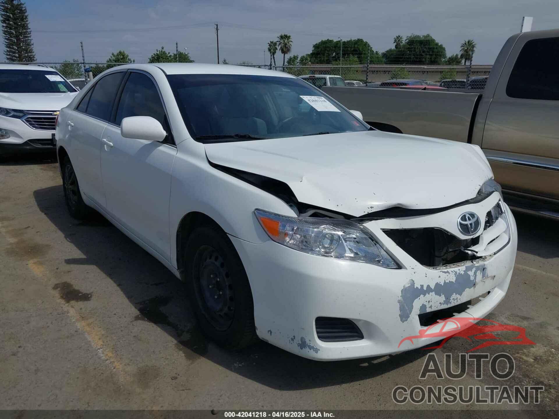 TOYOTA CAMRY 2011 - 4T4BF3EK8BR108446
