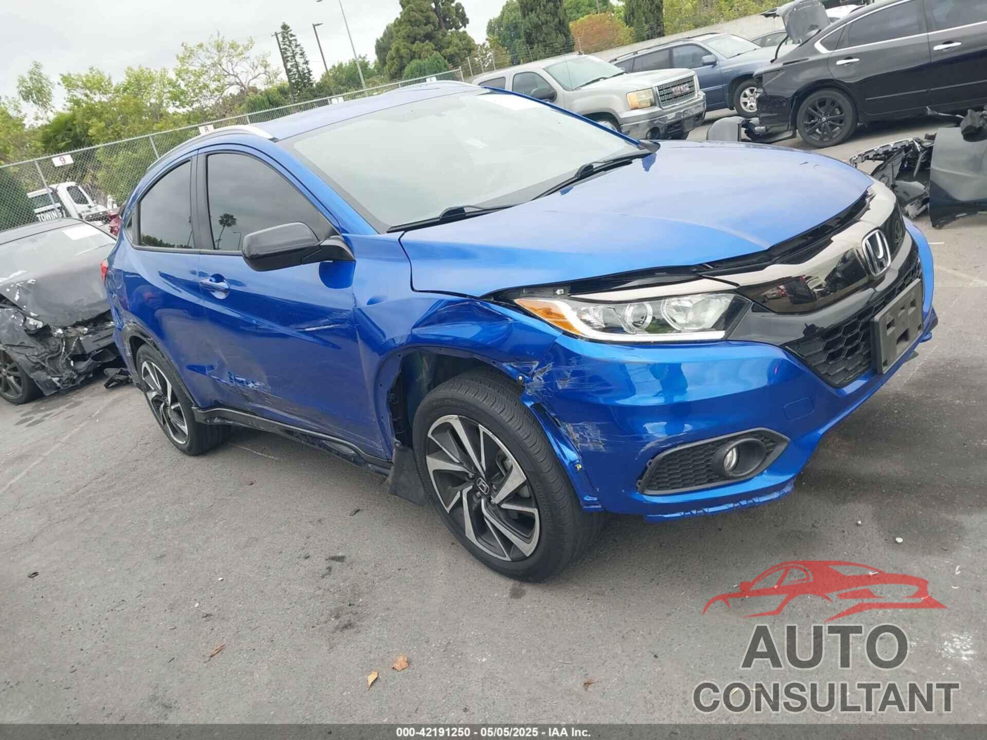 HONDA HR-V 2020 - 3CZRU5H12LM711636