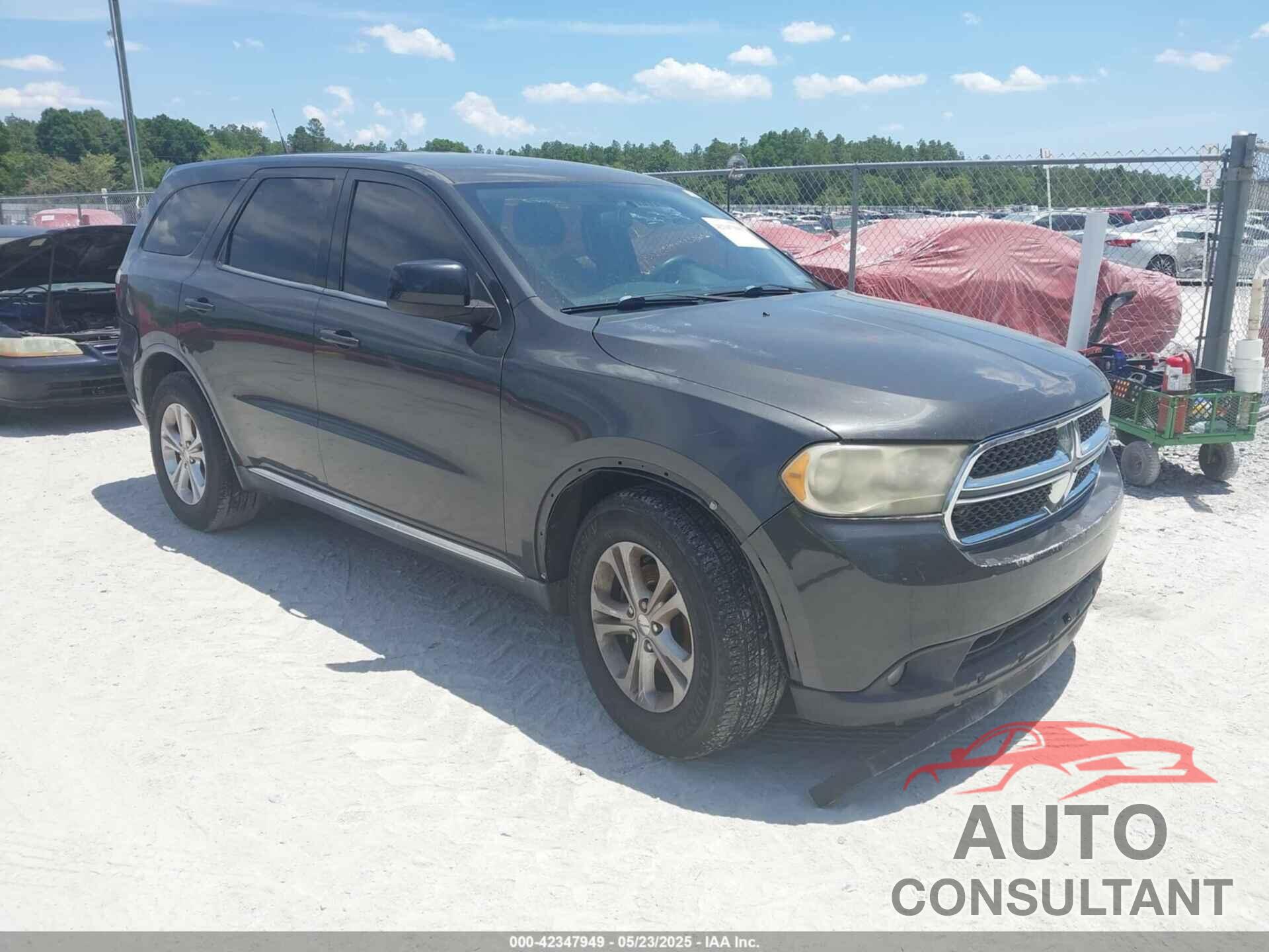 DODGE DURANGO 2011 - 1D4RD2GG6BC623623