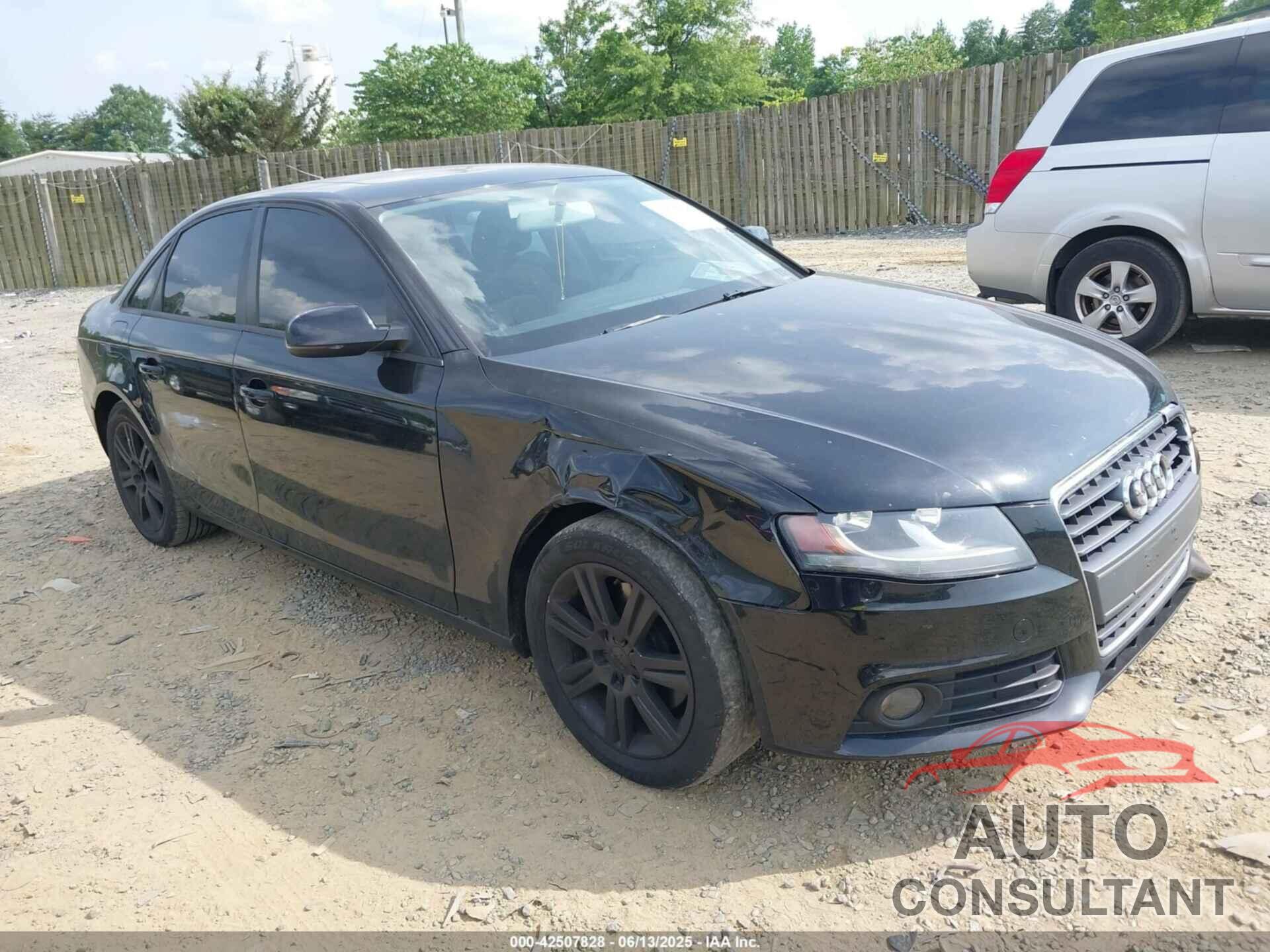 AUDI A4 2011 - WAUAFAFLXBN046819