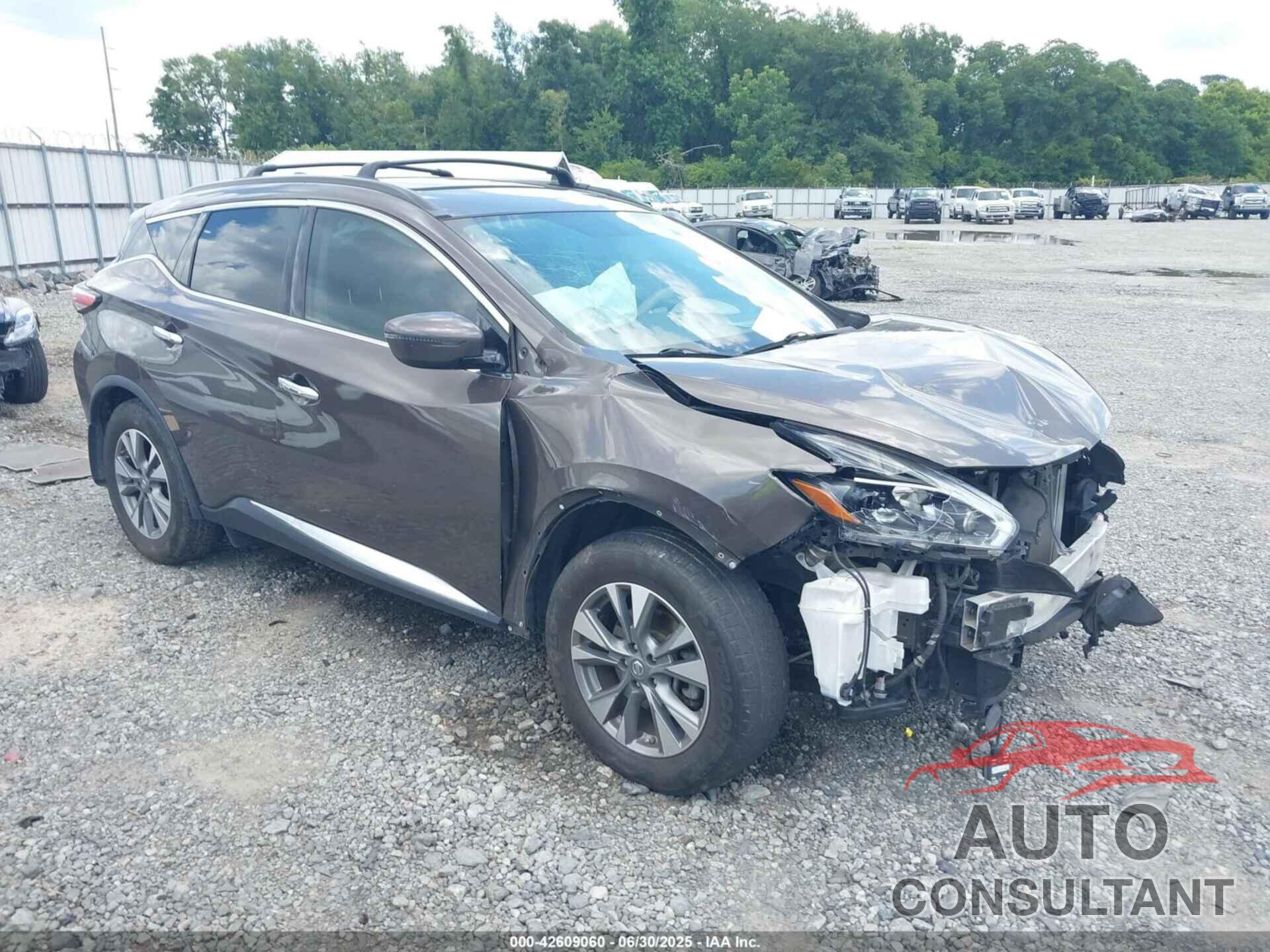 NISSAN MURANO 2018 - 5N1AZ2MG7JN129818