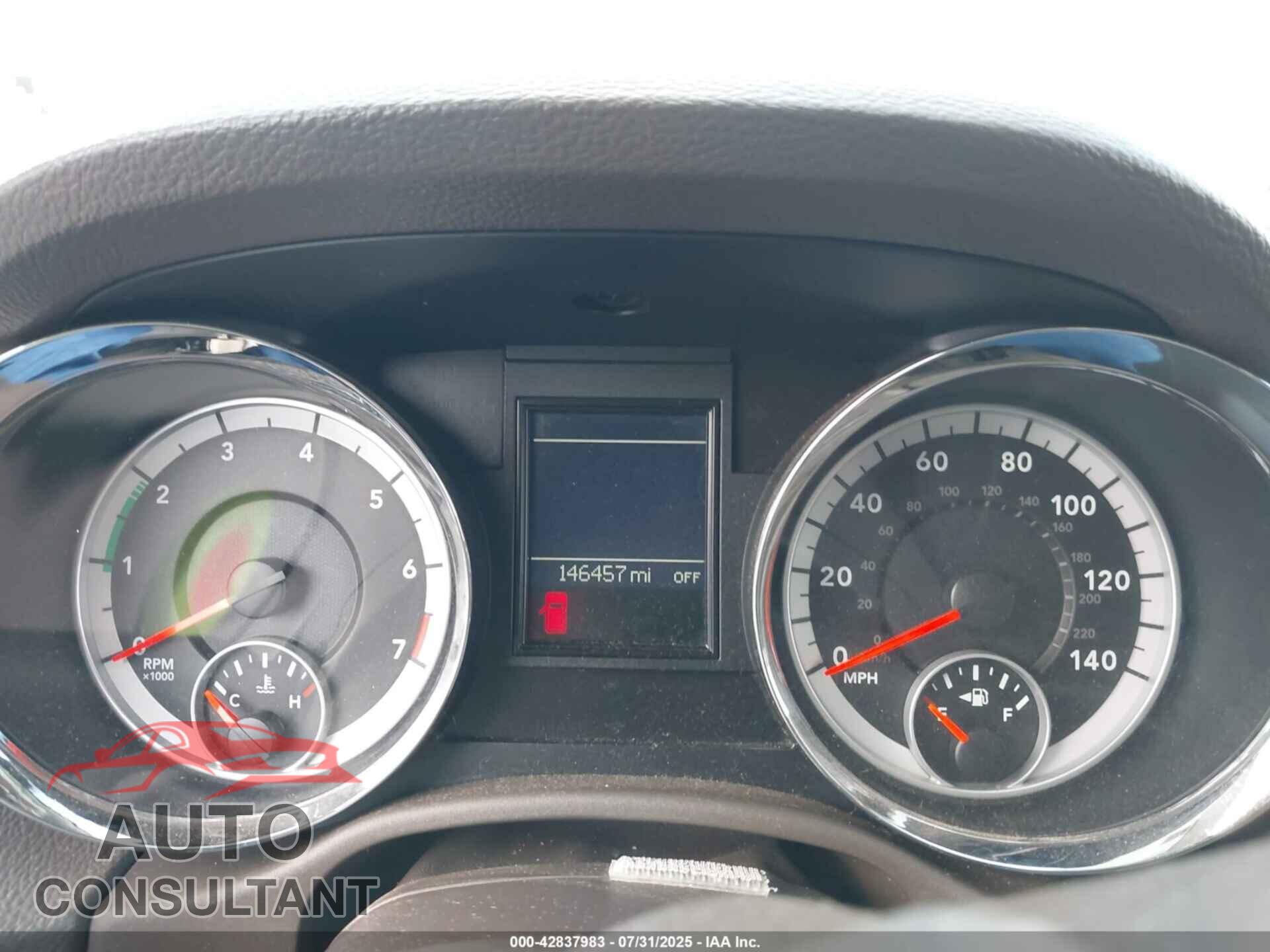 DODGE DURANGO 2012 - 1C4RDHDG1CC126548