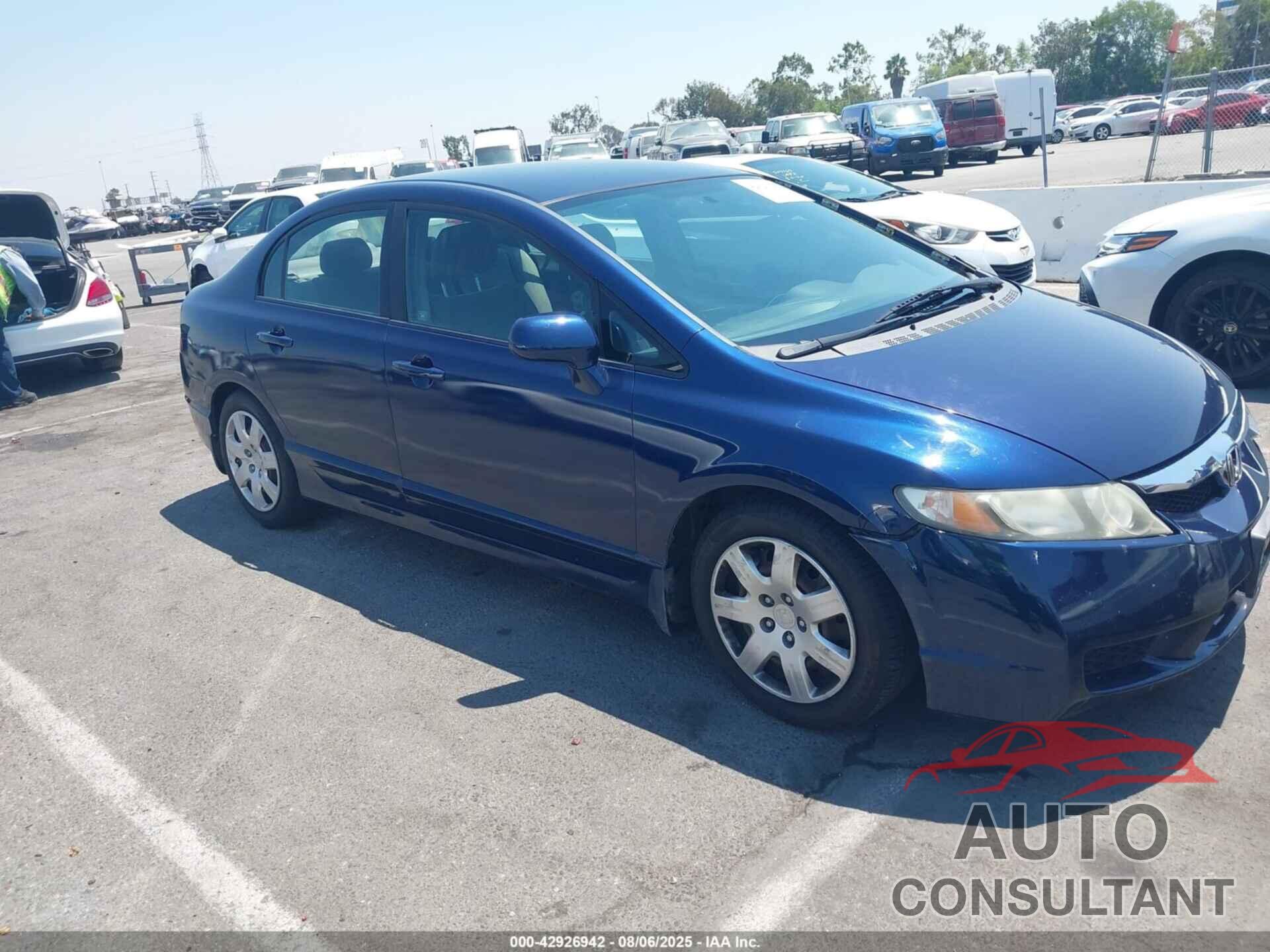 HONDA CIVIC 2009 - 19XFA16579E041858