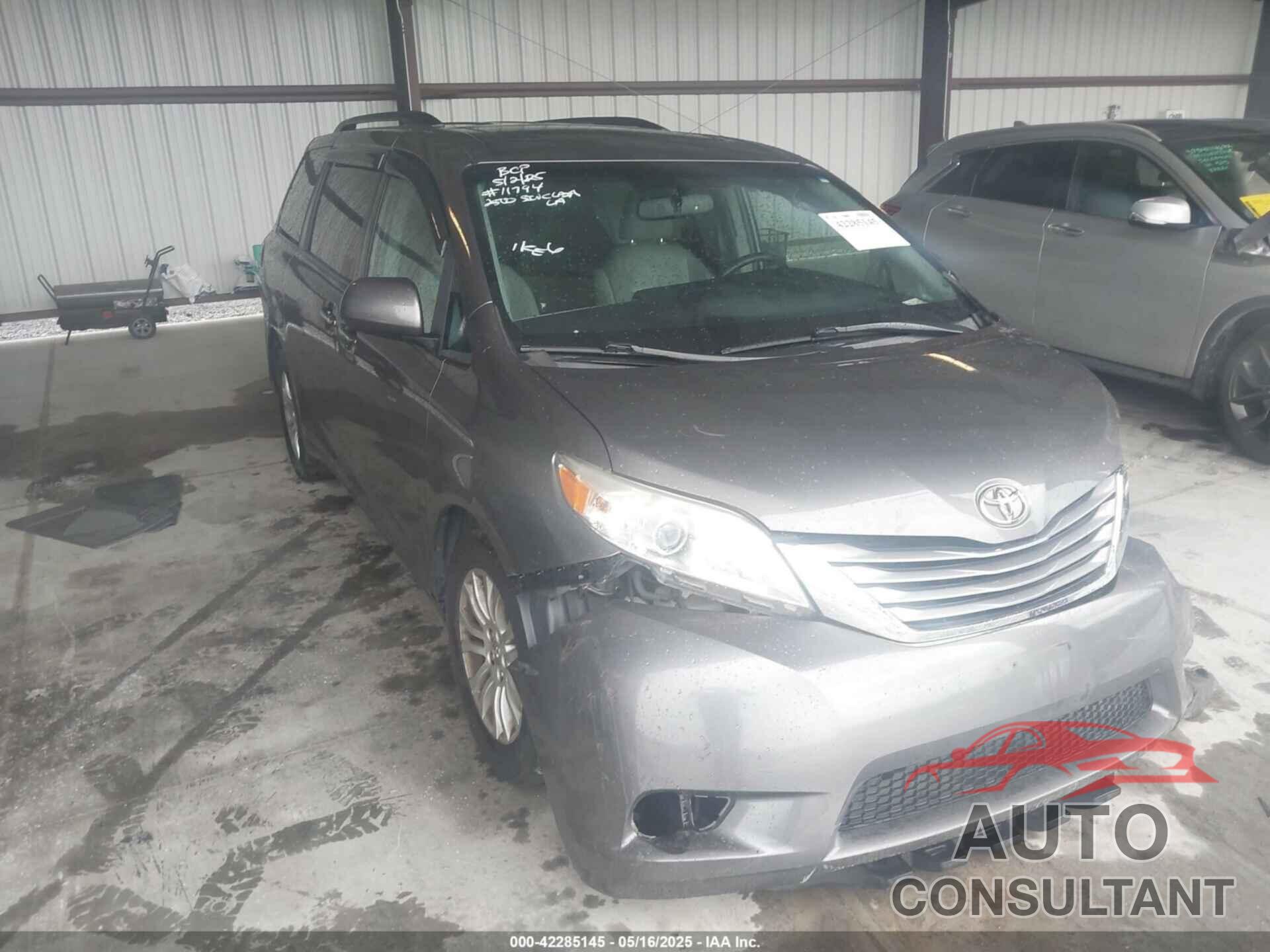 TOYOTA SIENNA 2016 - 5TDYK3DC7GS763658