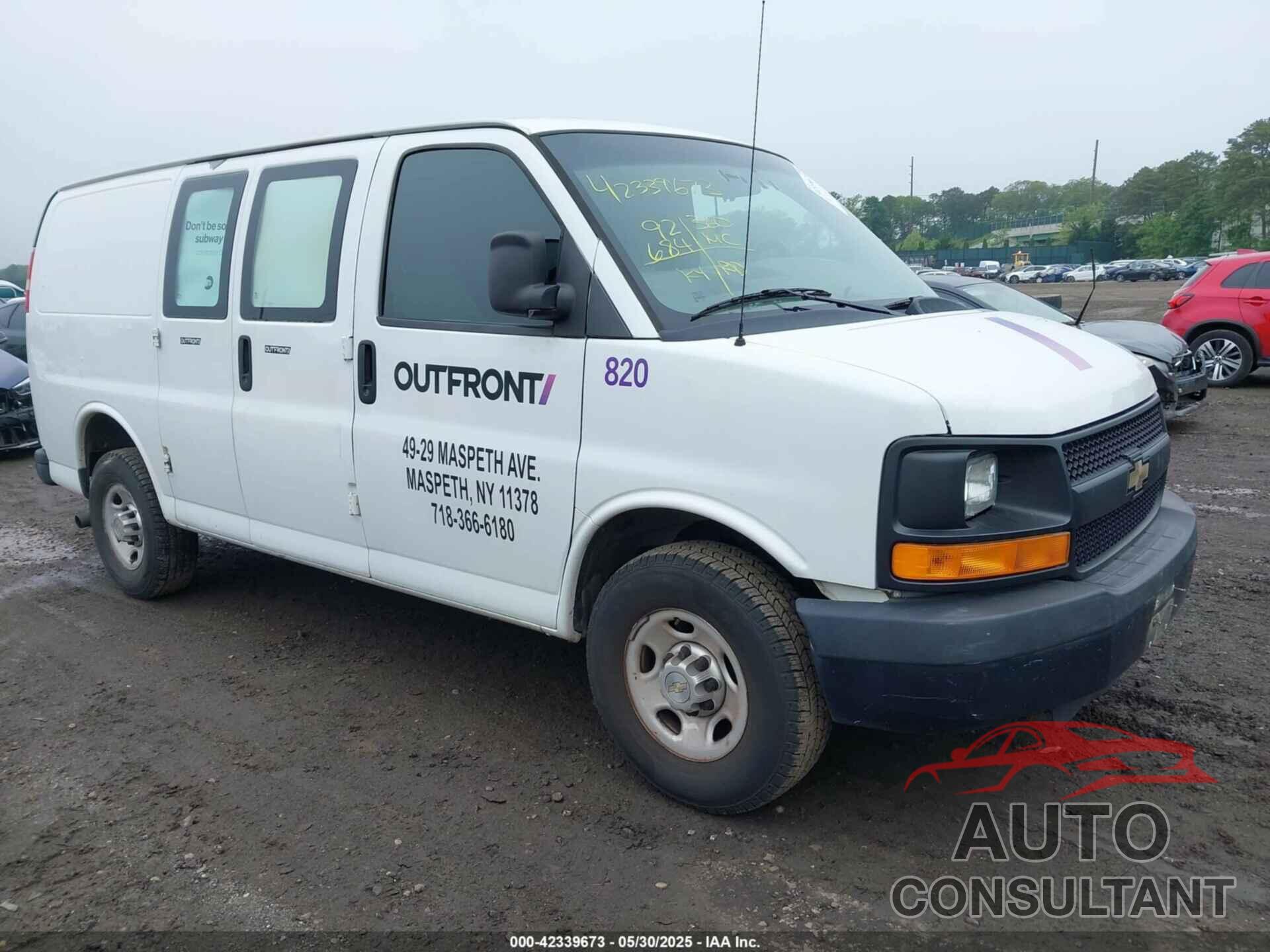 CHEVROLET EXPRESS 3500 2012 - 1GCZGTCG1C1102306