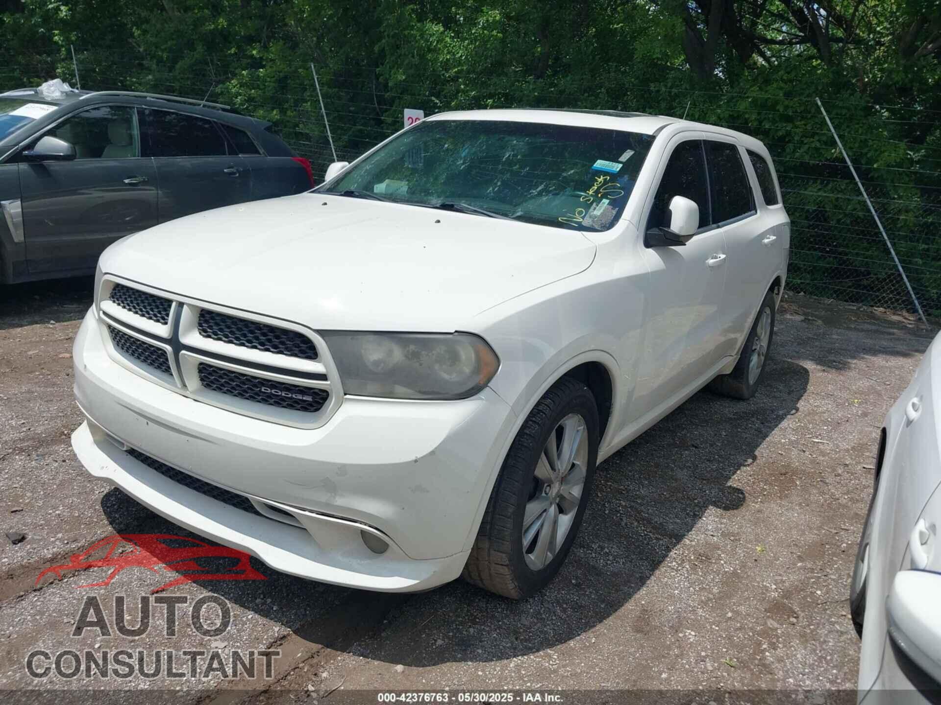 DODGE DURANGO 2012 - 1C4SDJCT1CC100720