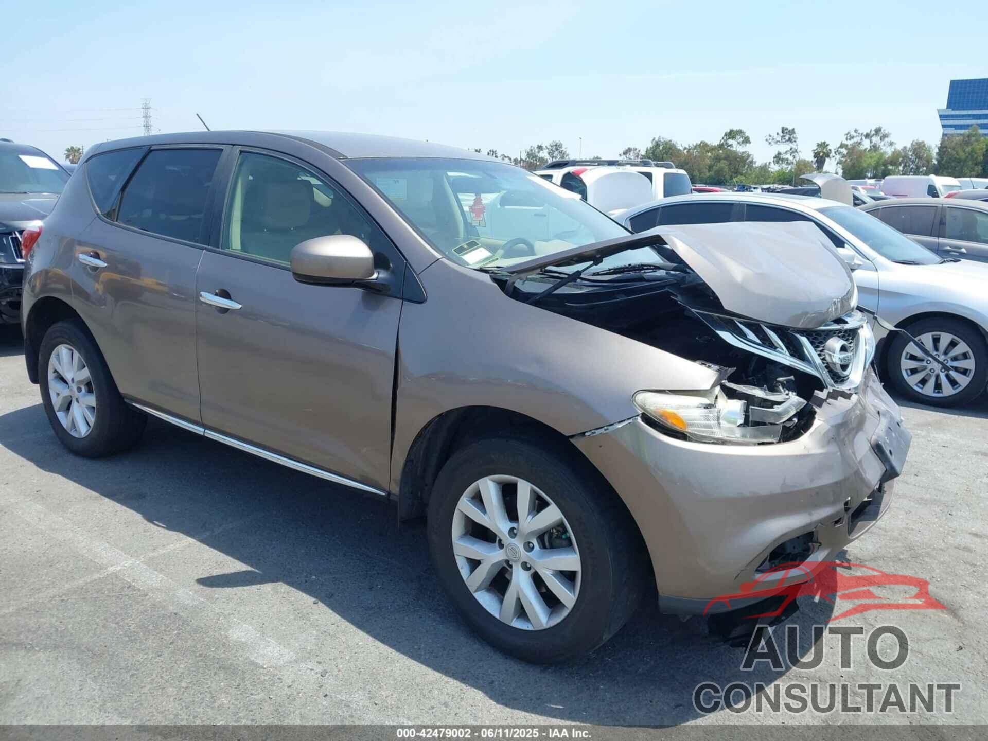 NISSAN MURANO 2013 - JN8AZ1MU7DW202967