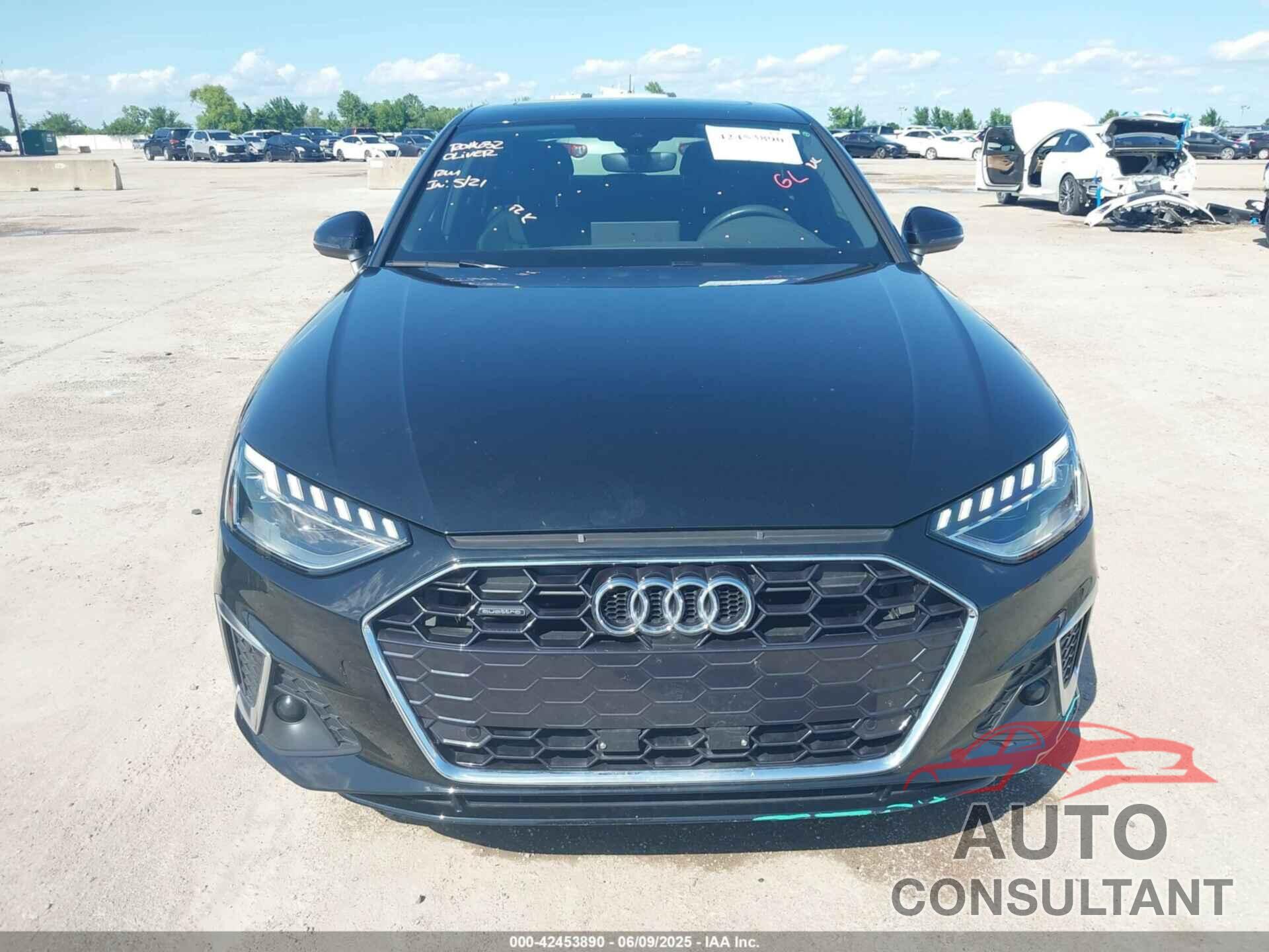 AUDI A4 2023 - WAUEAAF41PN024014