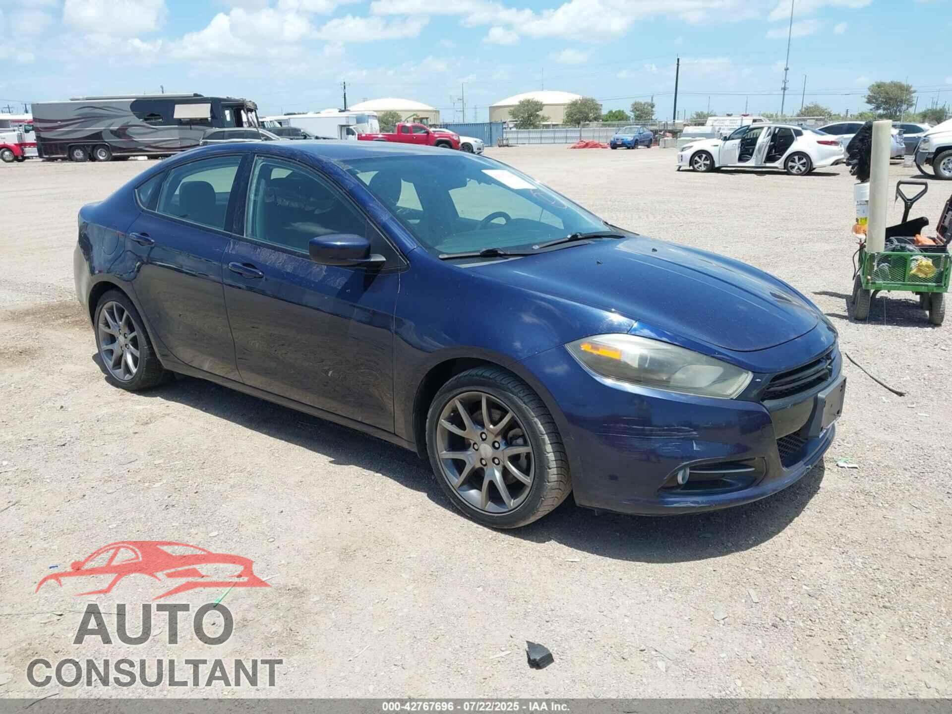 DODGE DART 2013 - 1C3CDFBA2DD344197
