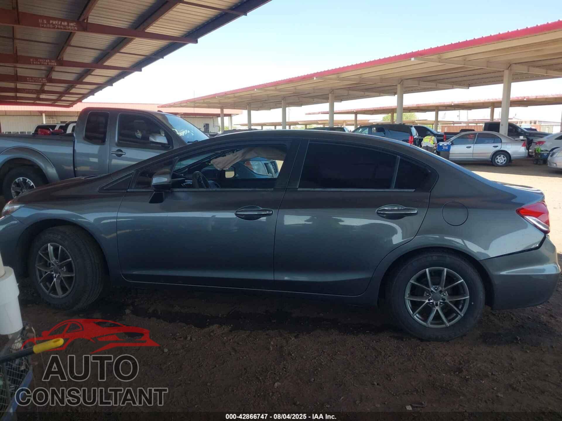 HONDA CIVIC 2013 - 19XFB2F55DE045435