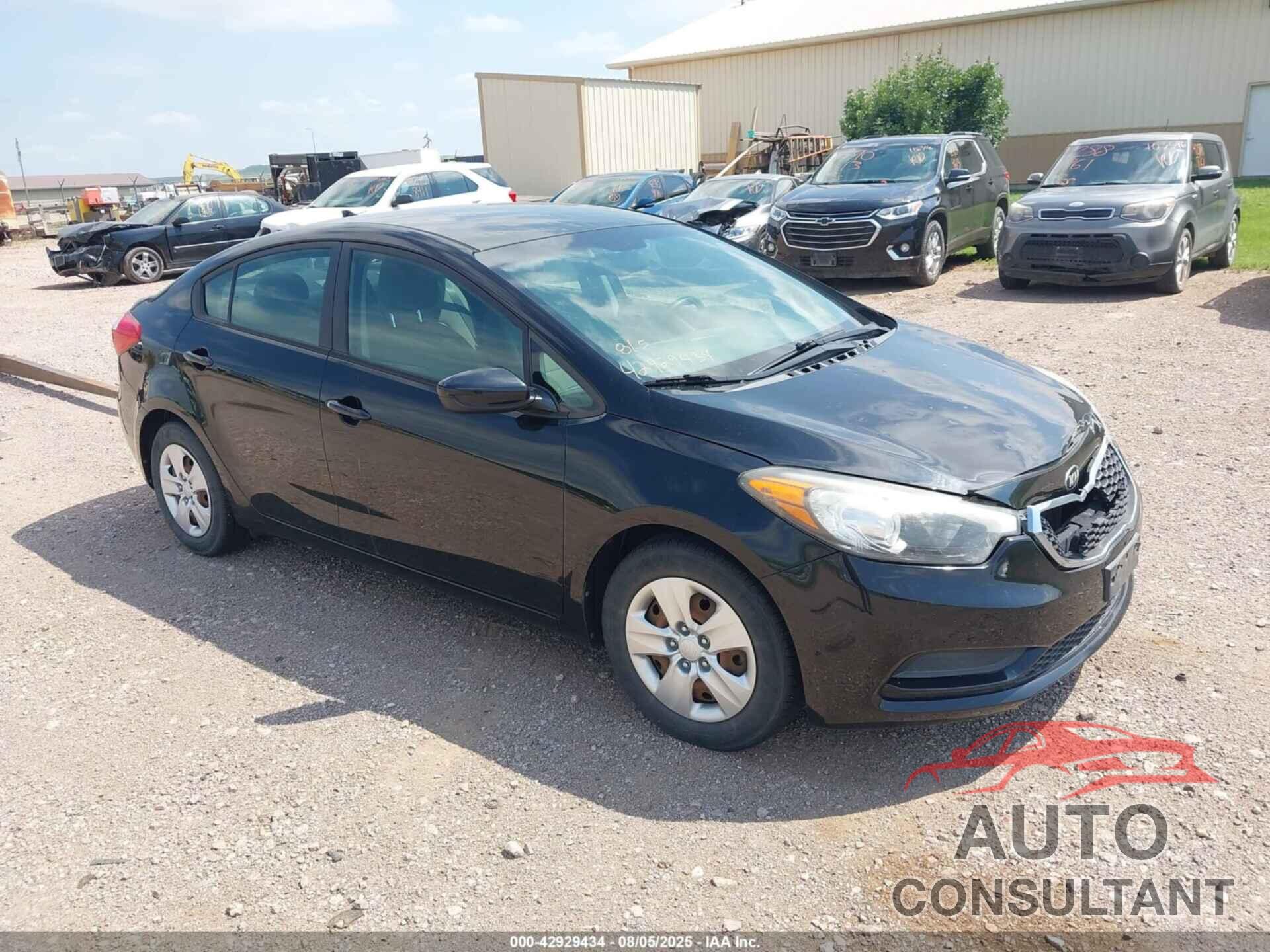 KIA FORTE 2015 - KNAFK4A63F5366171
