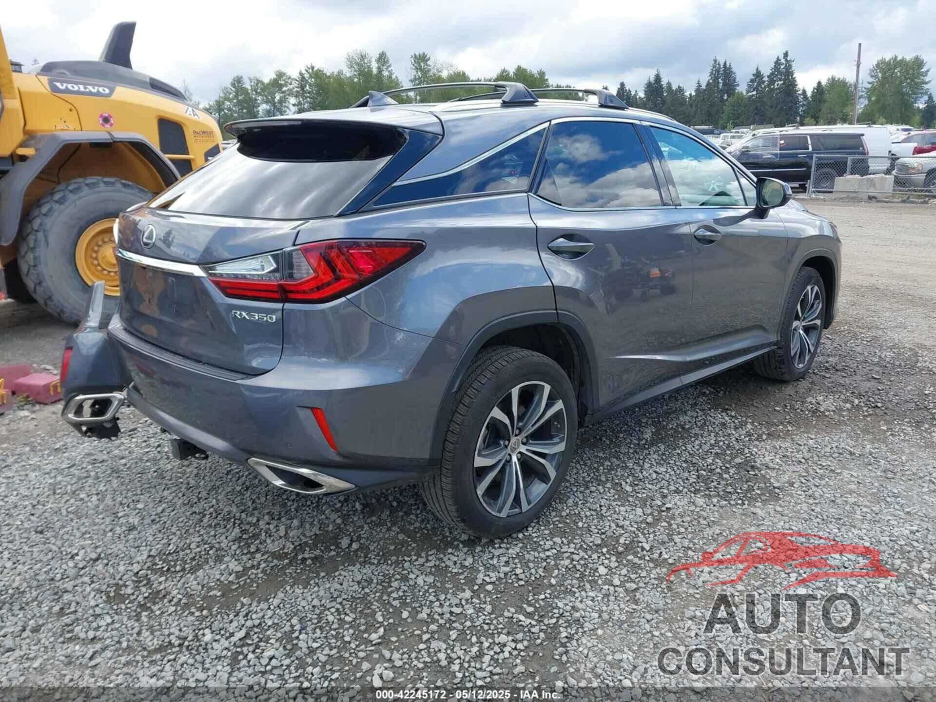 LEXUS RX 350 2016 - 2T2BZMCA8GC009177