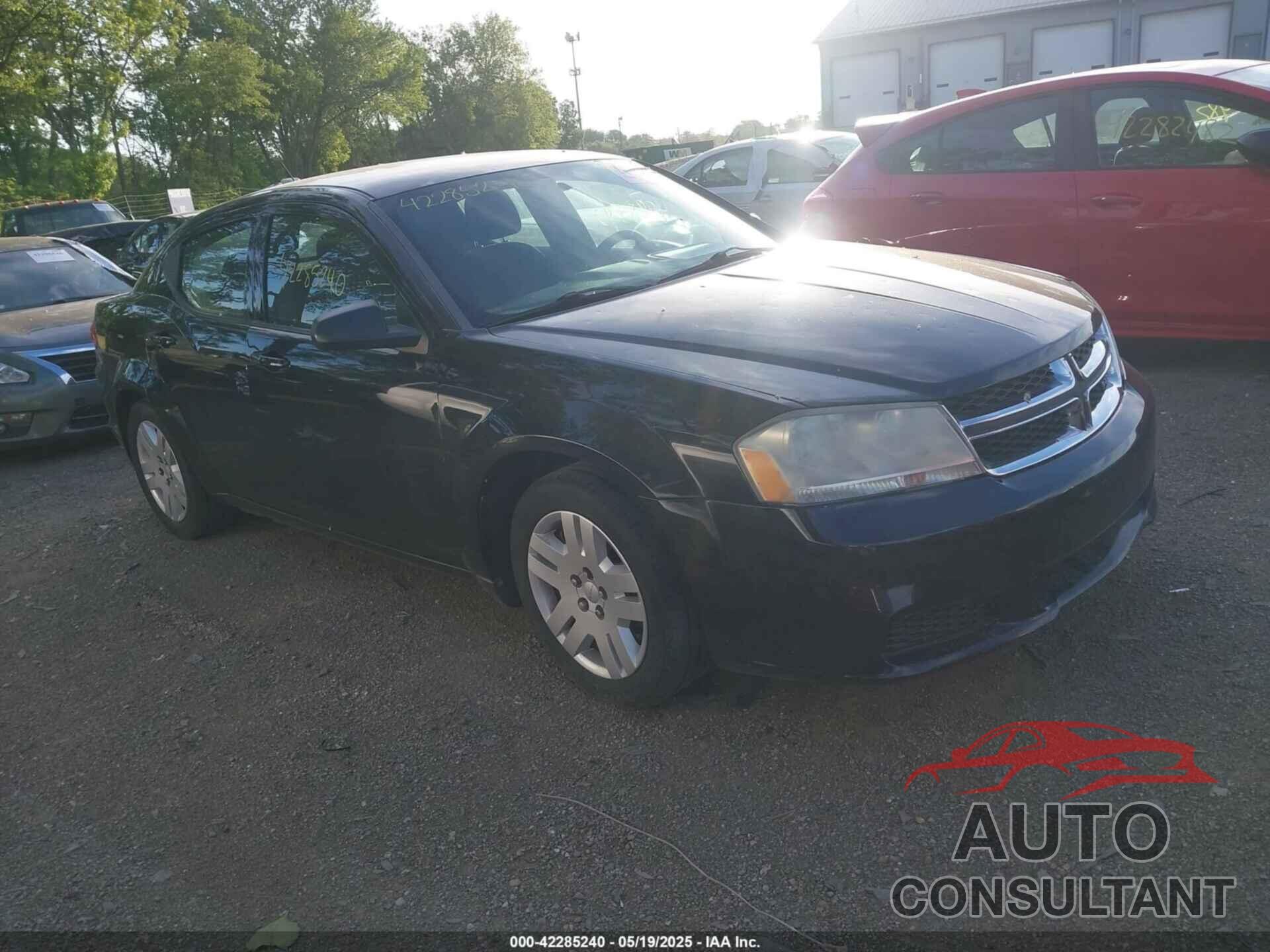 DODGE AVENGER 2011 - 1B3BD4FB9BN545330