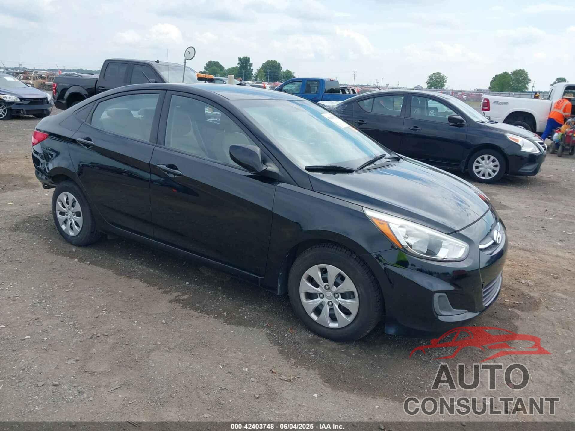 HYUNDAI ACCENT 2016 - KMHCT4AE8GU014426