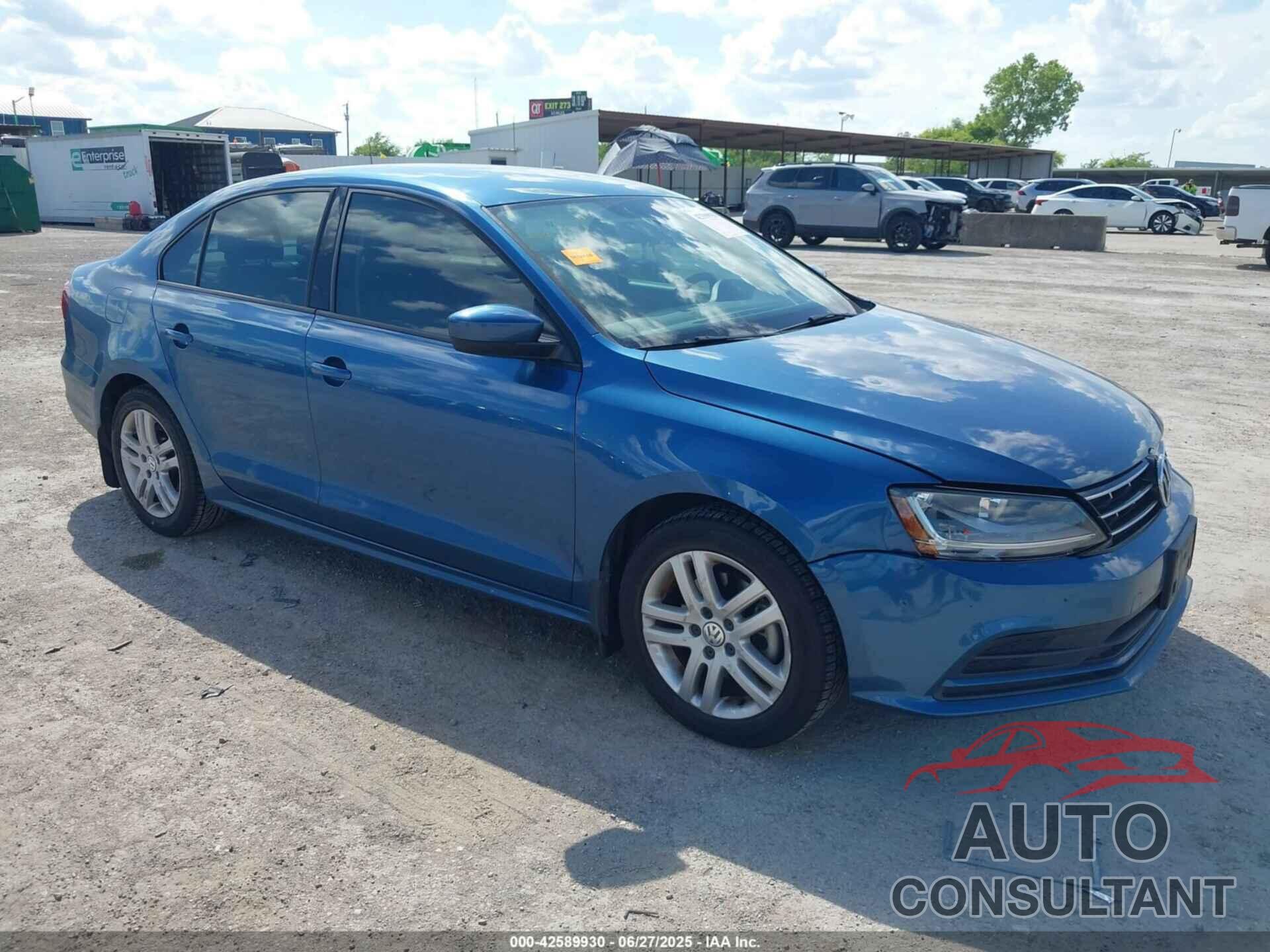 VOLKSWAGEN JETTA 2018 - 3VW2B7AJ0JM259618