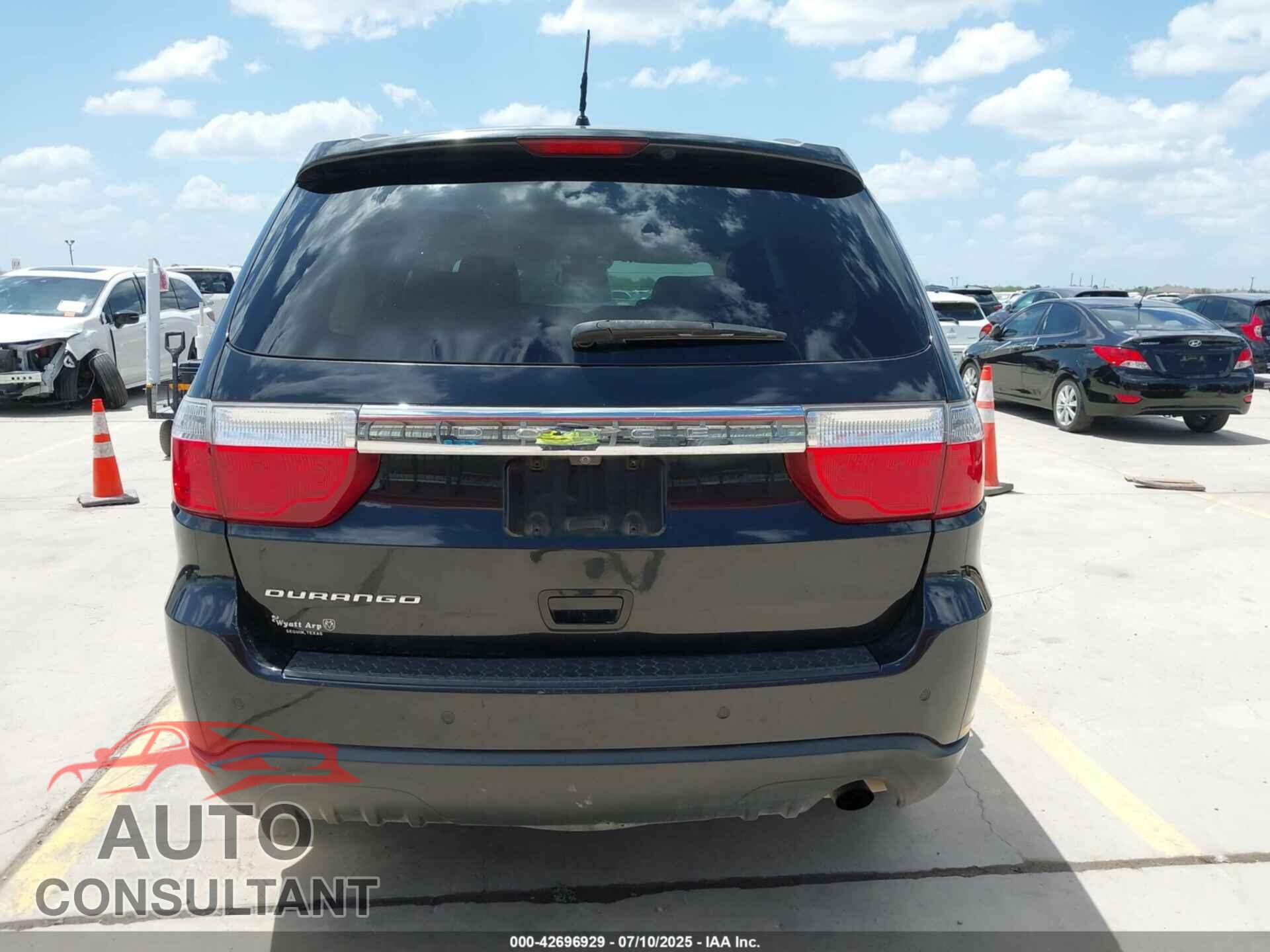 DODGE DURANGO 2013 - 1C4RDHAG3DC694208