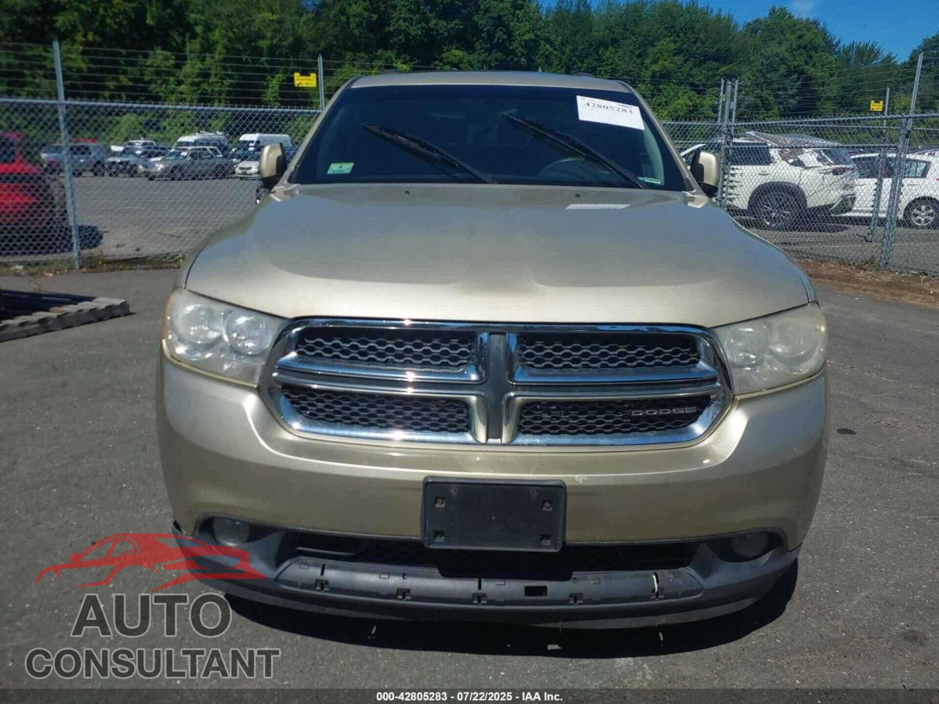 DODGE DURANGO 2012 - 1C4RDJAG4CC147535