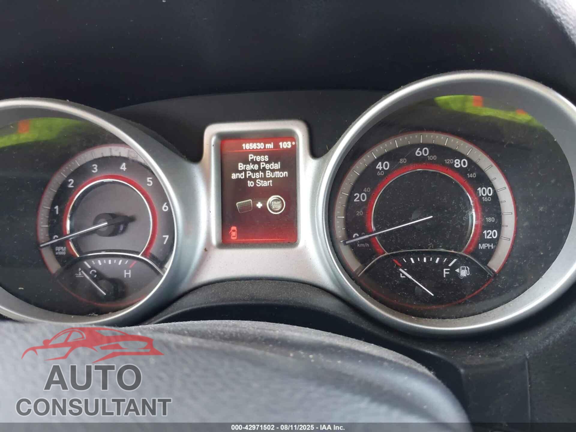 DODGE JOURNEY 2014 - 3C4PDCAB9ET264932